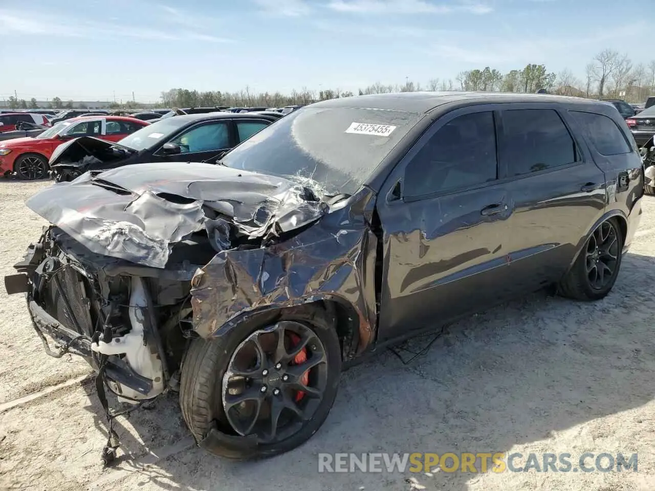 1 Photograph of a damaged car 1C4SDJH93MC757209 DODGE DURANGO 2021