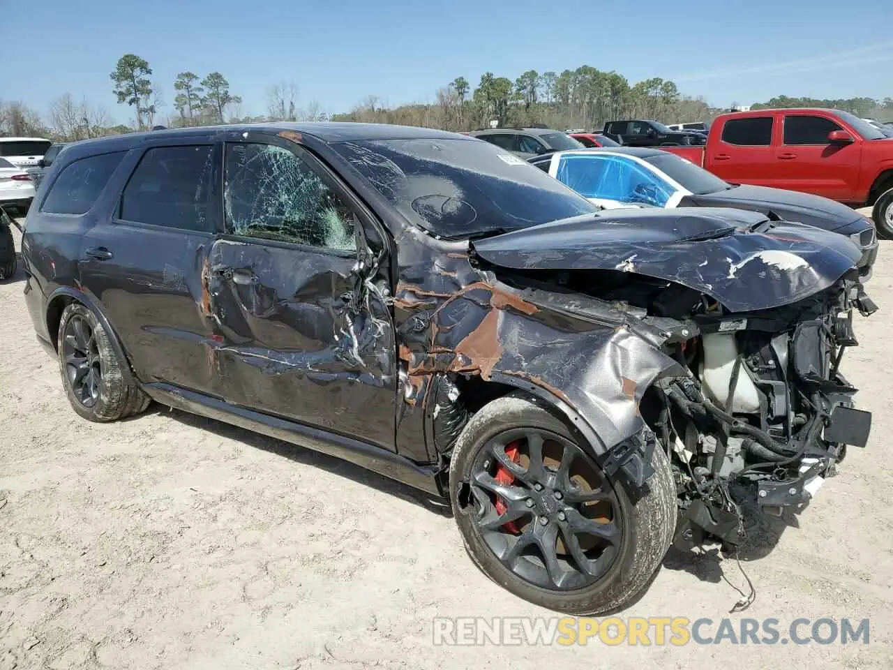 4 Photograph of a damaged car 1C4SDJH93MC757209 DODGE DURANGO 2021
