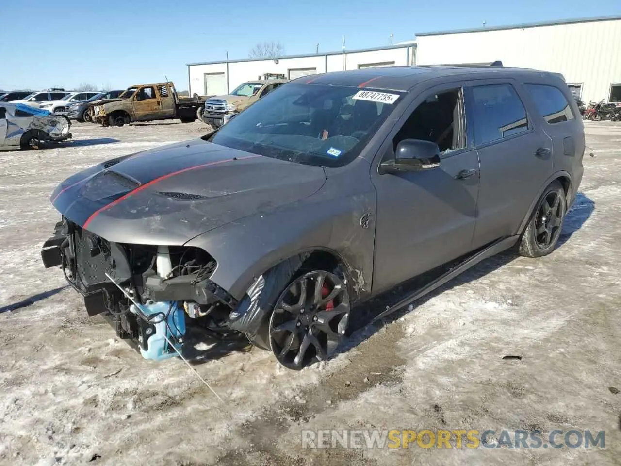 1 Photograph of a damaged car 1C4SDJH97MC788608 DODGE DURANGO 2021