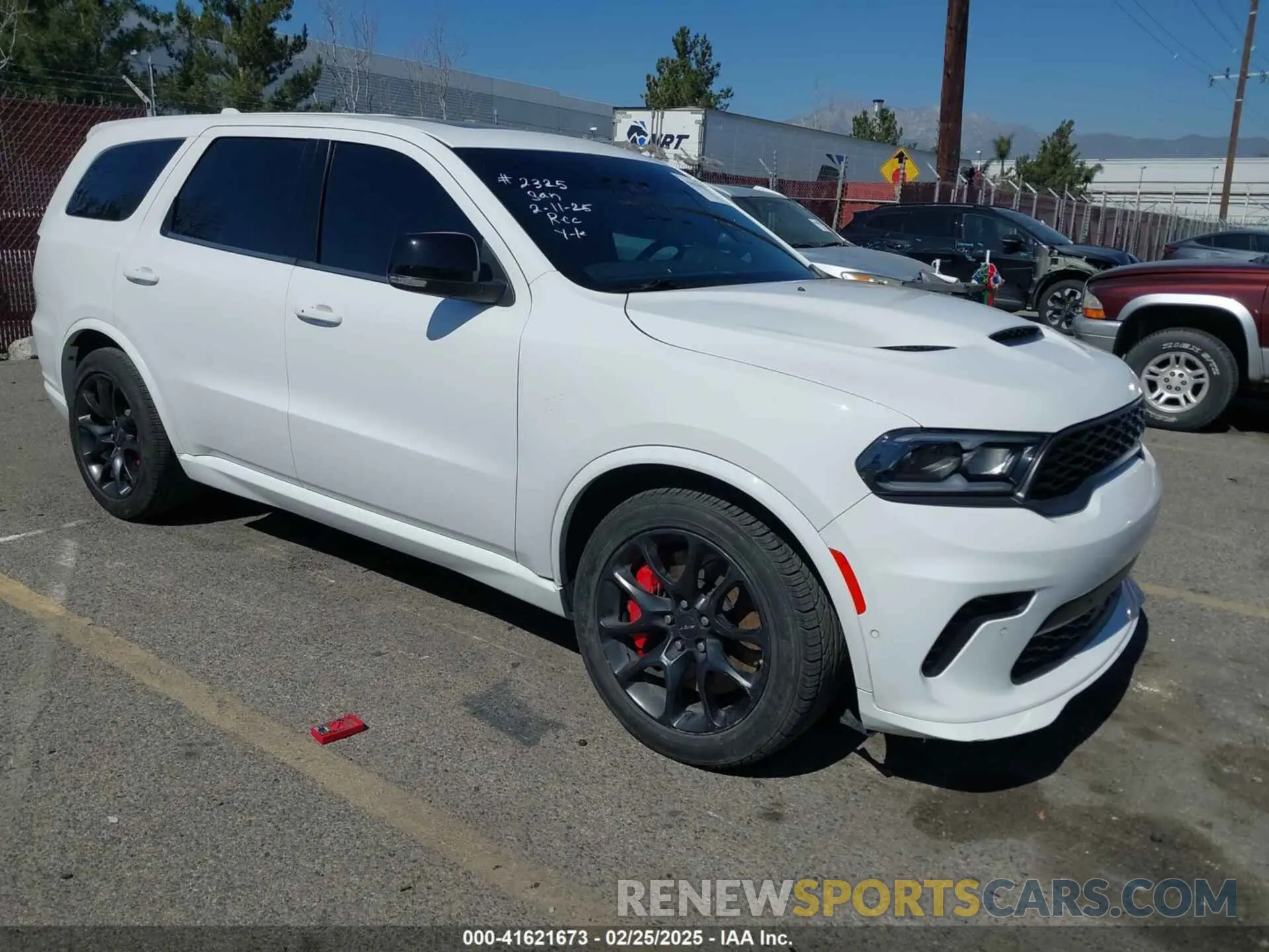 1 Photograph of a damaged car 1C4SDJH98MC822779 DODGE DURANGO 2021
