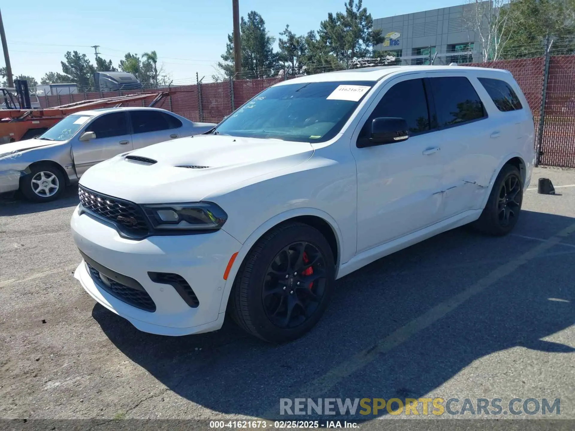 2 Photograph of a damaged car 1C4SDJH98MC822779 DODGE DURANGO 2021