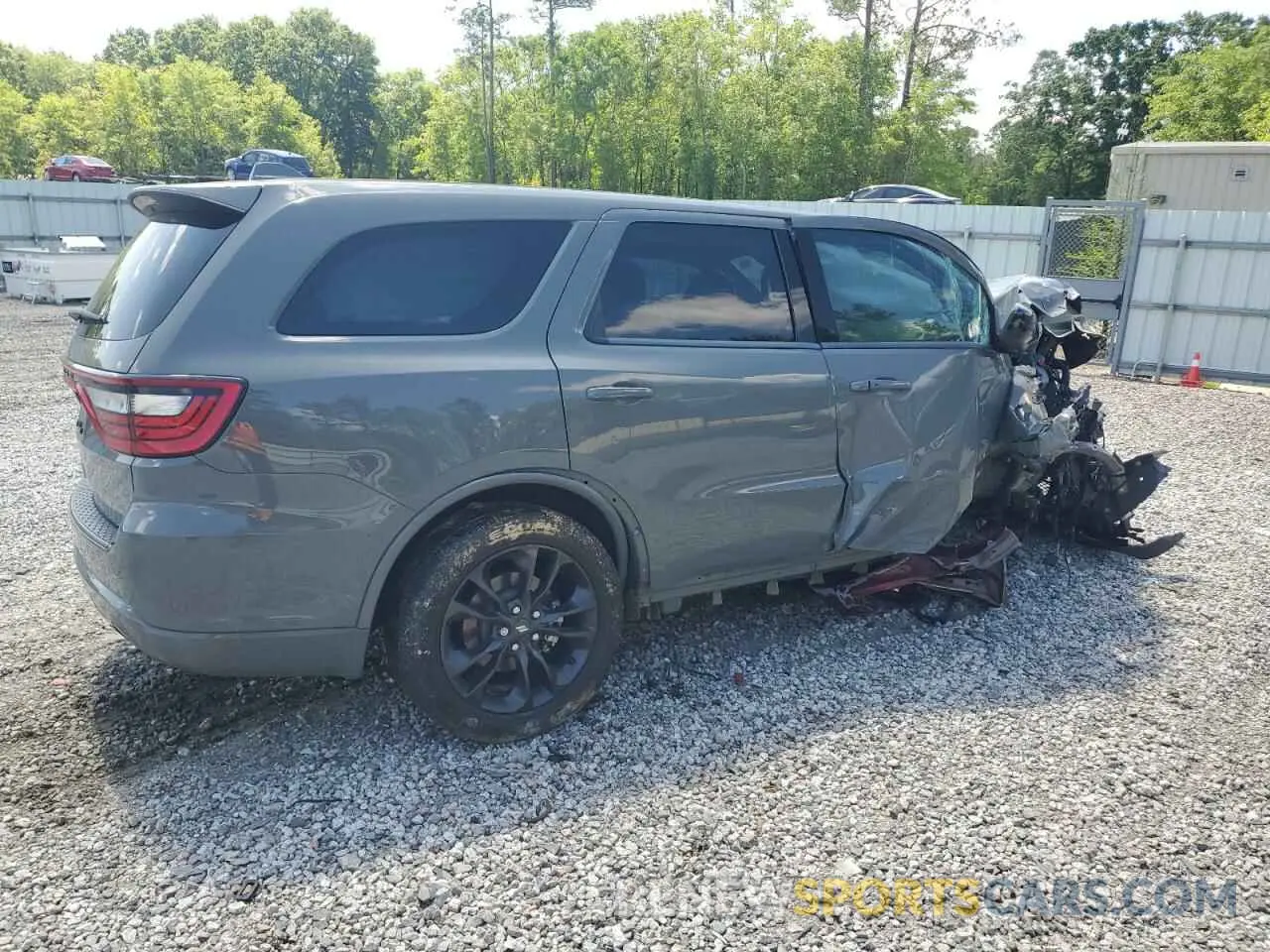3 Фотография поврежденного автомобиля 1C4RDHAG2NC159114 DODGE DURANGO 2022