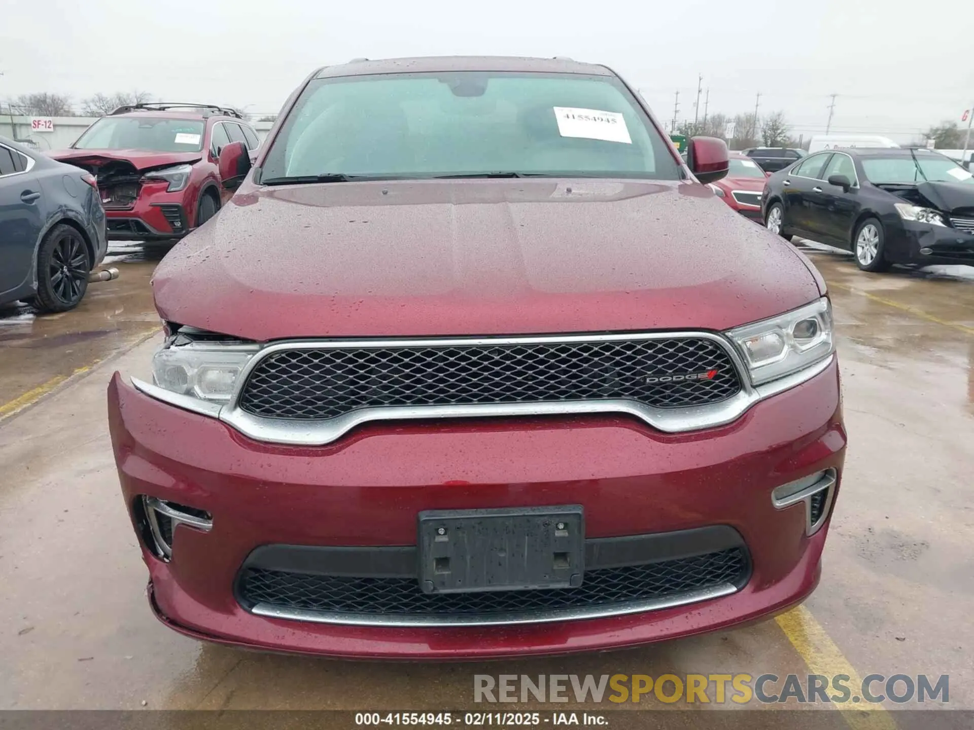 11 Photograph of a damaged car 1C4RDHAG3NC130558 DODGE DURANGO 2022