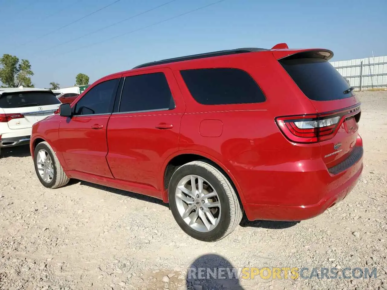 2 Photograph of a damaged car 1C4RDHDG7NC102371 DODGE DURANGO 2022