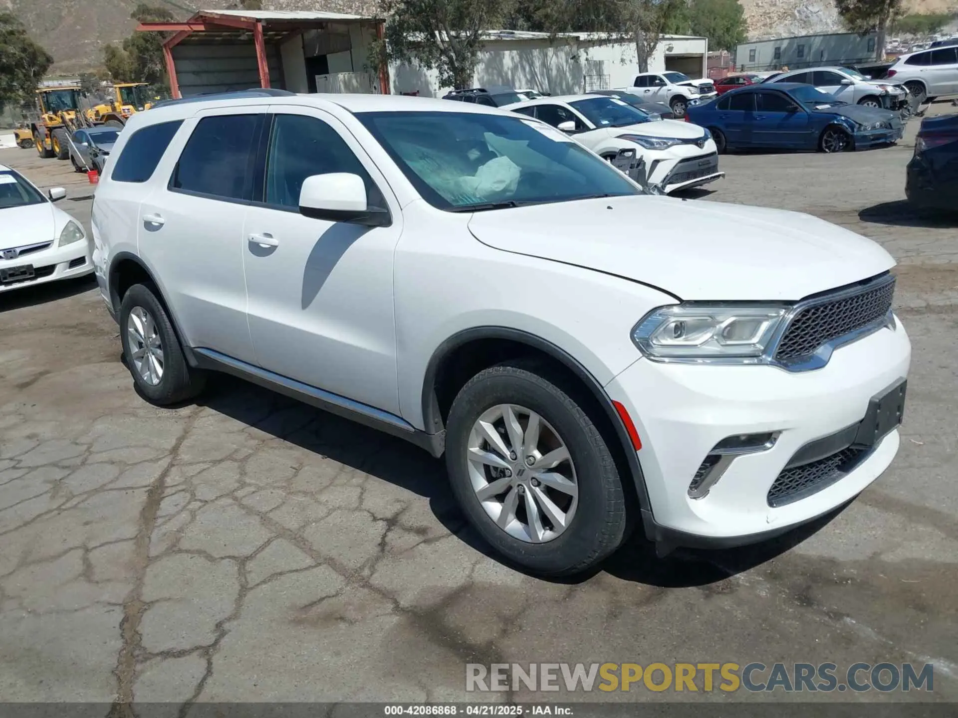 1 Фотография поврежденного автомобиля 1C4RDJAG5NC228434 DODGE DURANGO 2022