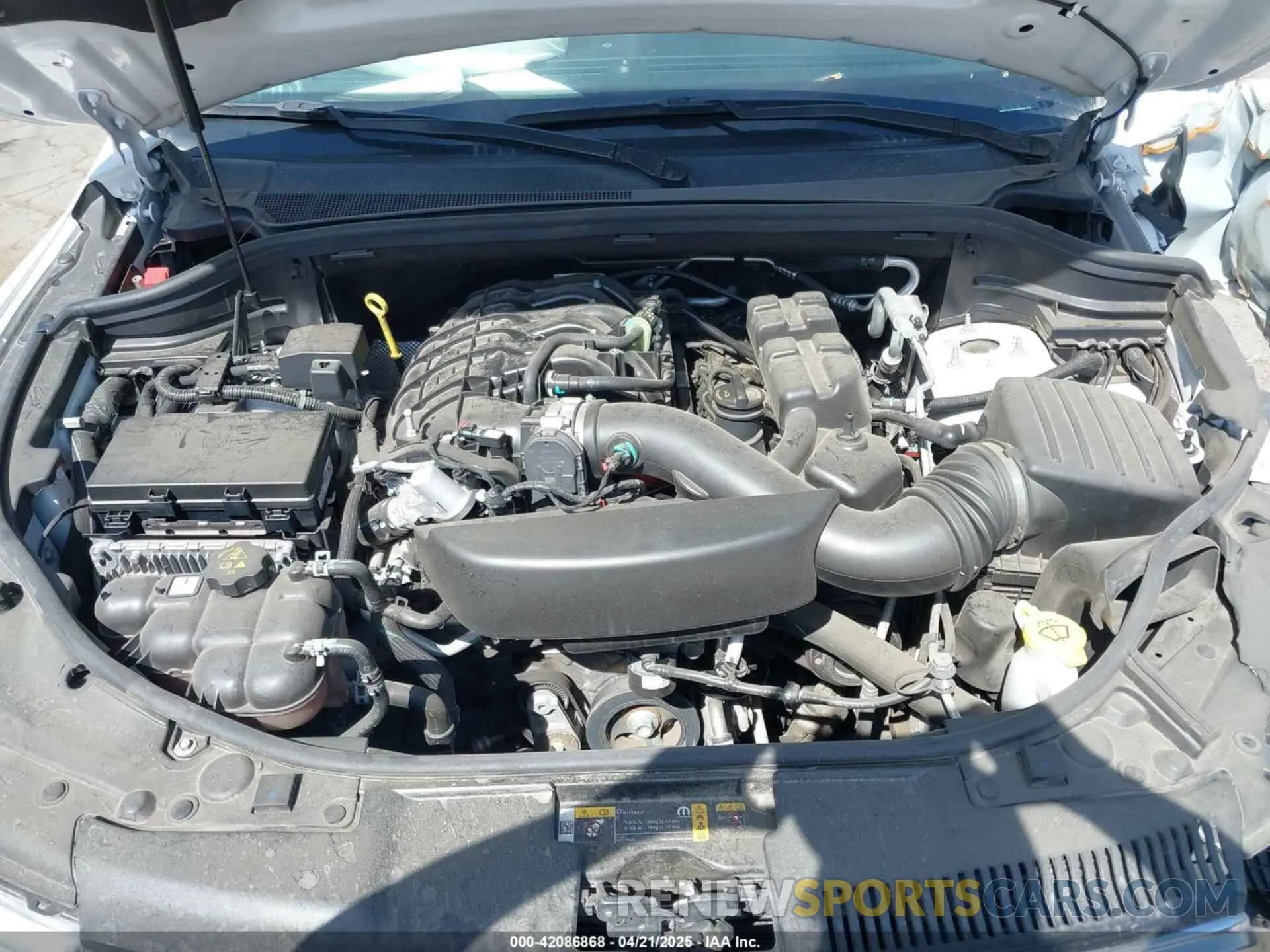 10 Фотография поврежденного автомобиля 1C4RDJAG5NC228434 DODGE DURANGO 2022