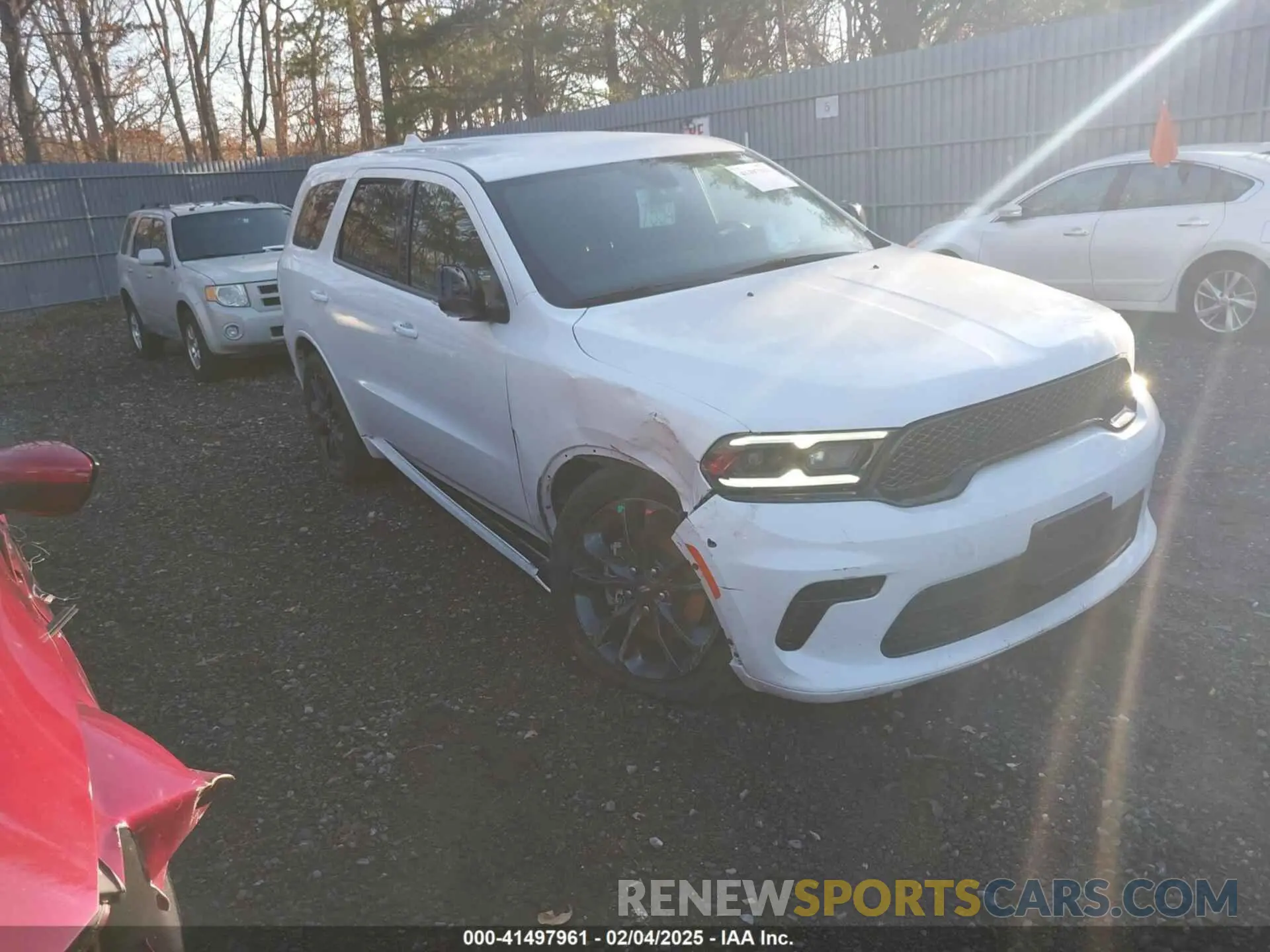 1 Photograph of a damaged car 1C4RDJAG8NC129834 DODGE DURANGO 2022