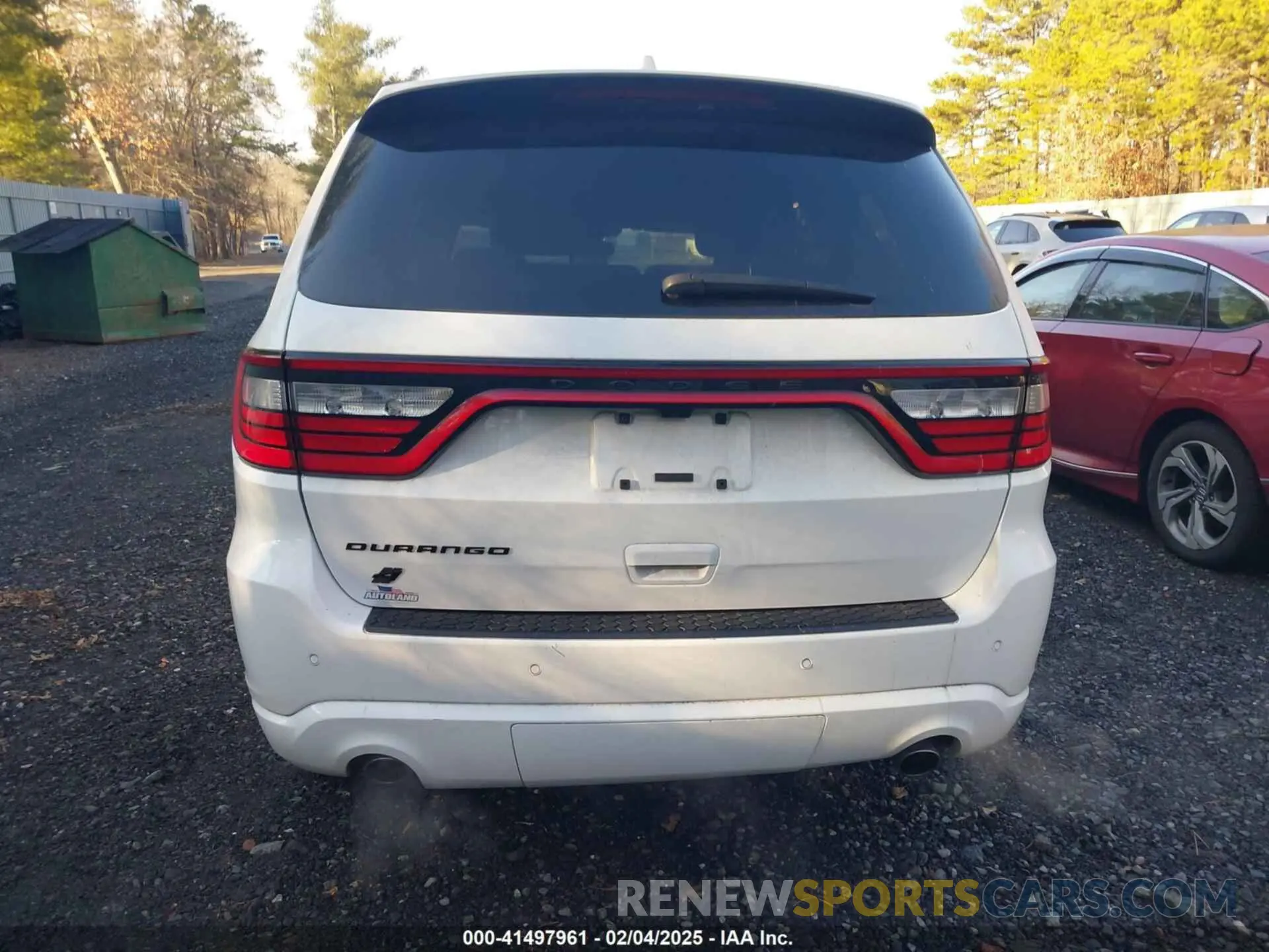16 Photograph of a damaged car 1C4RDJAG8NC129834 DODGE DURANGO 2022