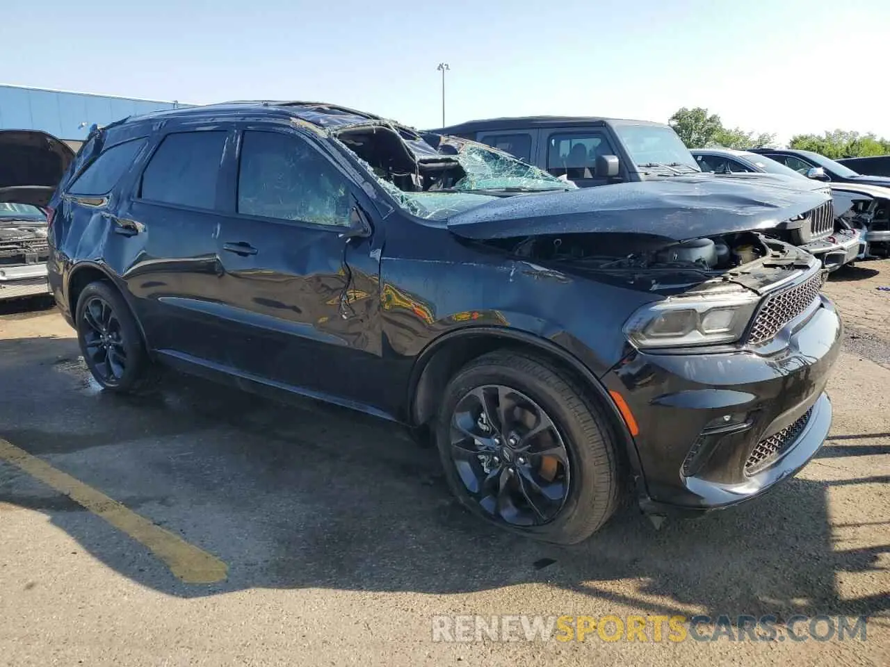 4 Photograph of a damaged car 1C4RDJAG9NC174622 DODGE DURANGO 2022