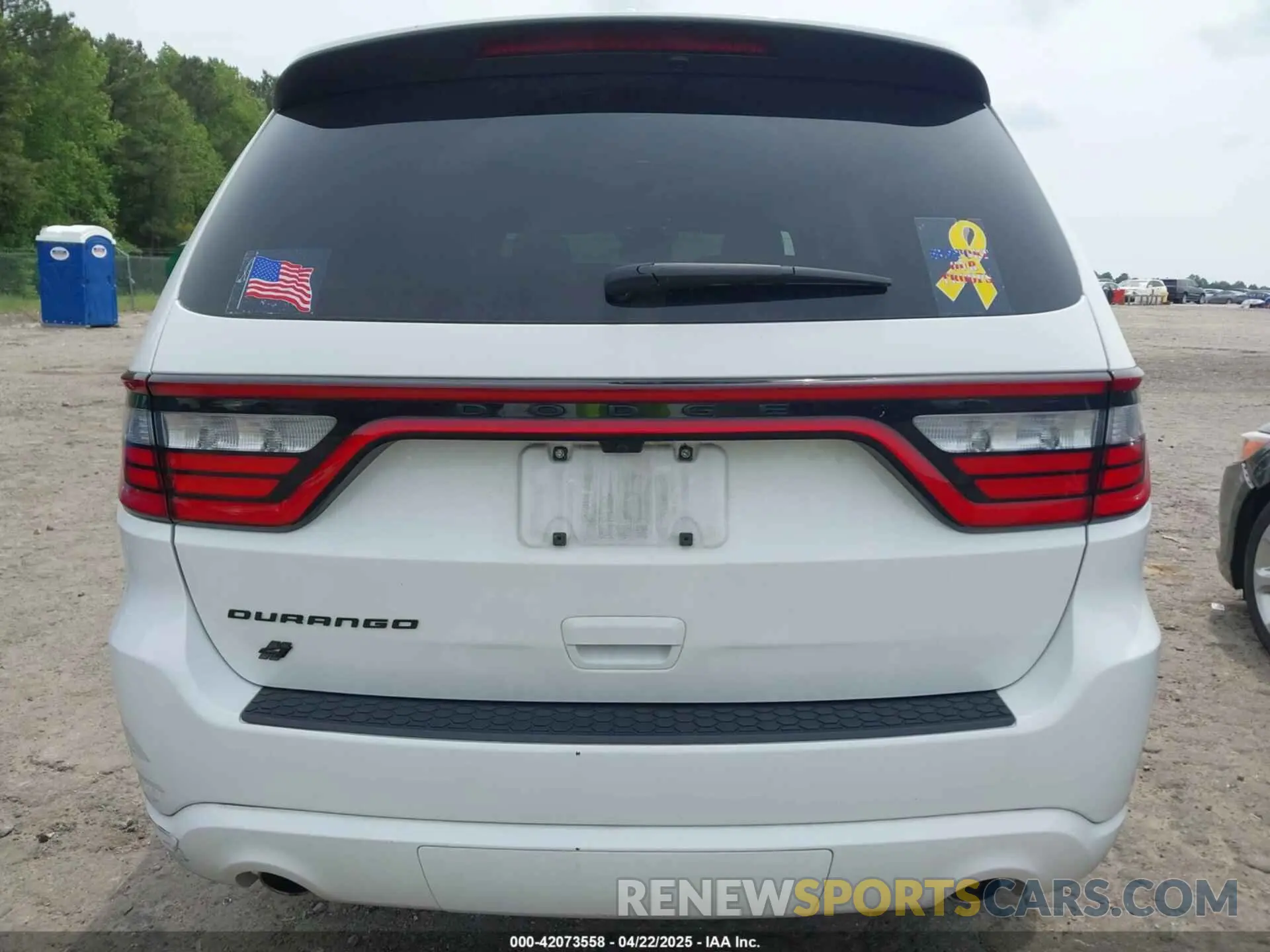 17 Фотография поврежденного автомобиля 1C4RDJAGXNC173642 DODGE DURANGO 2022