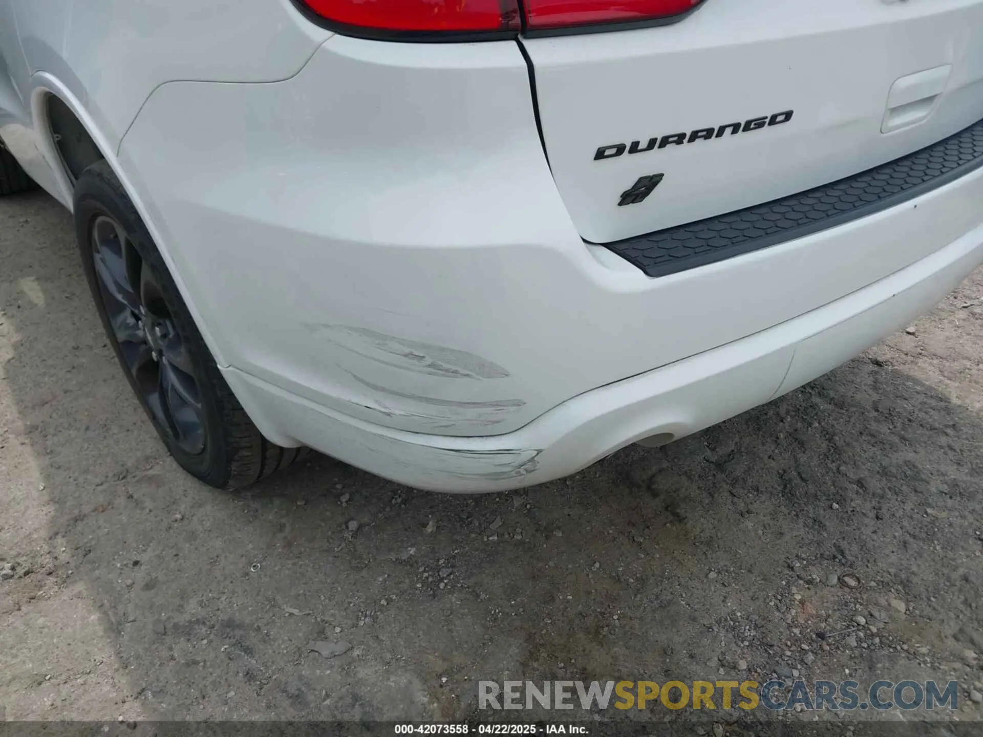 18 Фотография поврежденного автомобиля 1C4RDJAGXNC173642 DODGE DURANGO 2022