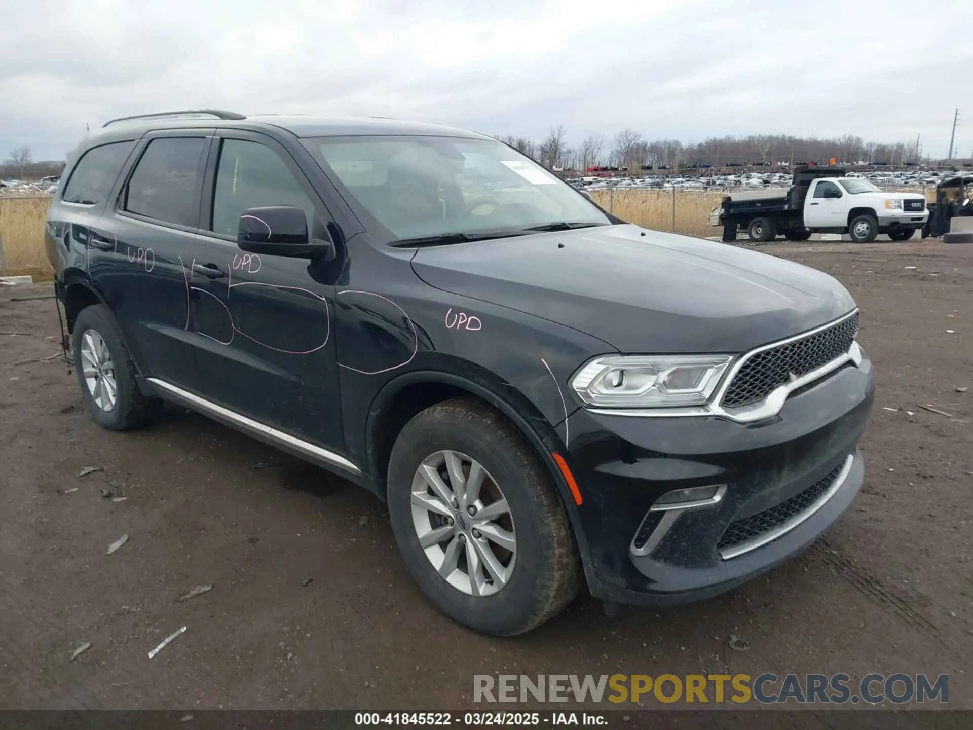1 Фотография поврежденного автомобиля 1C4RDJAGXNC185628 DODGE DURANGO 2022