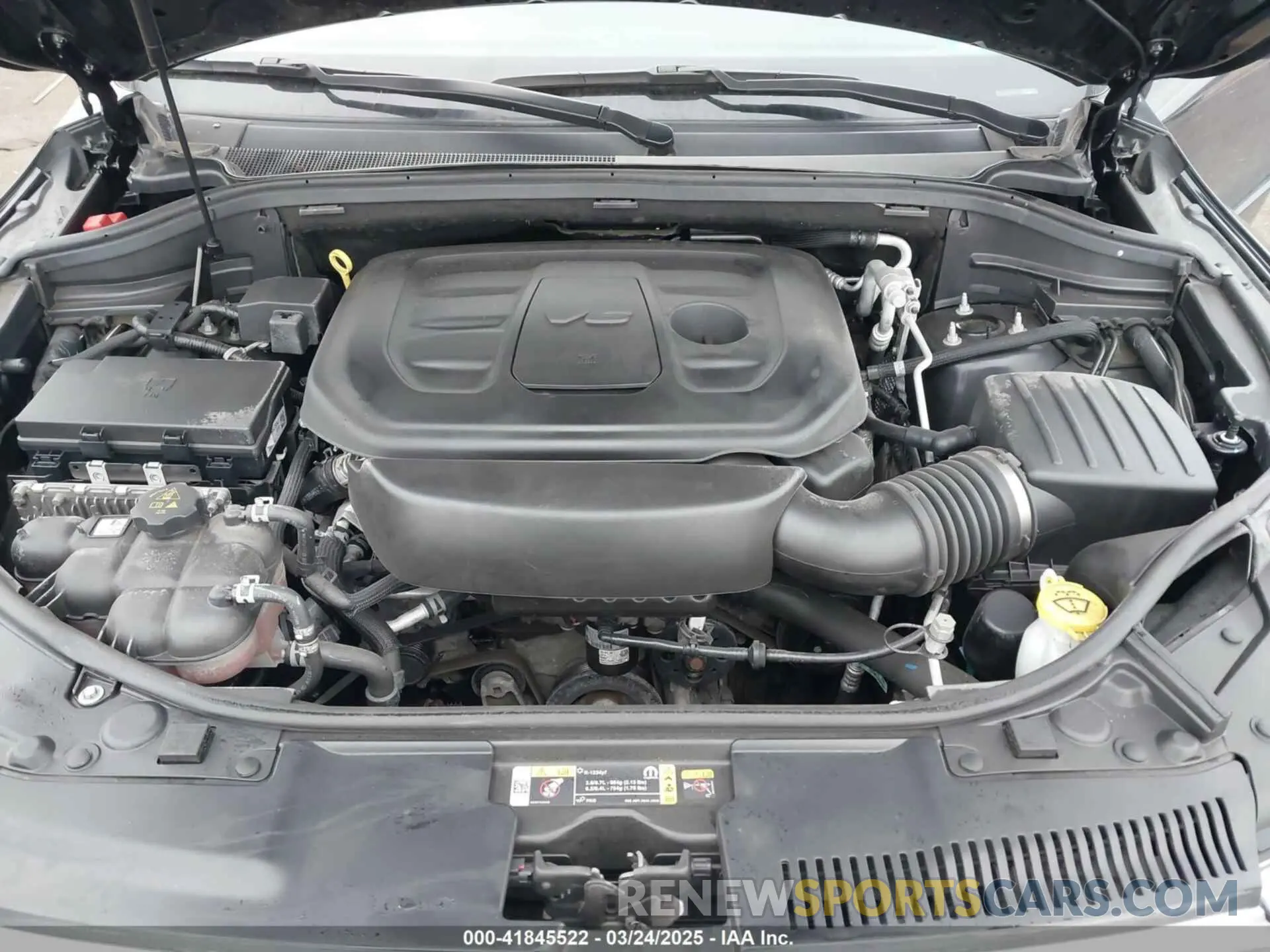 10 Фотография поврежденного автомобиля 1C4RDJAGXNC185628 DODGE DURANGO 2022