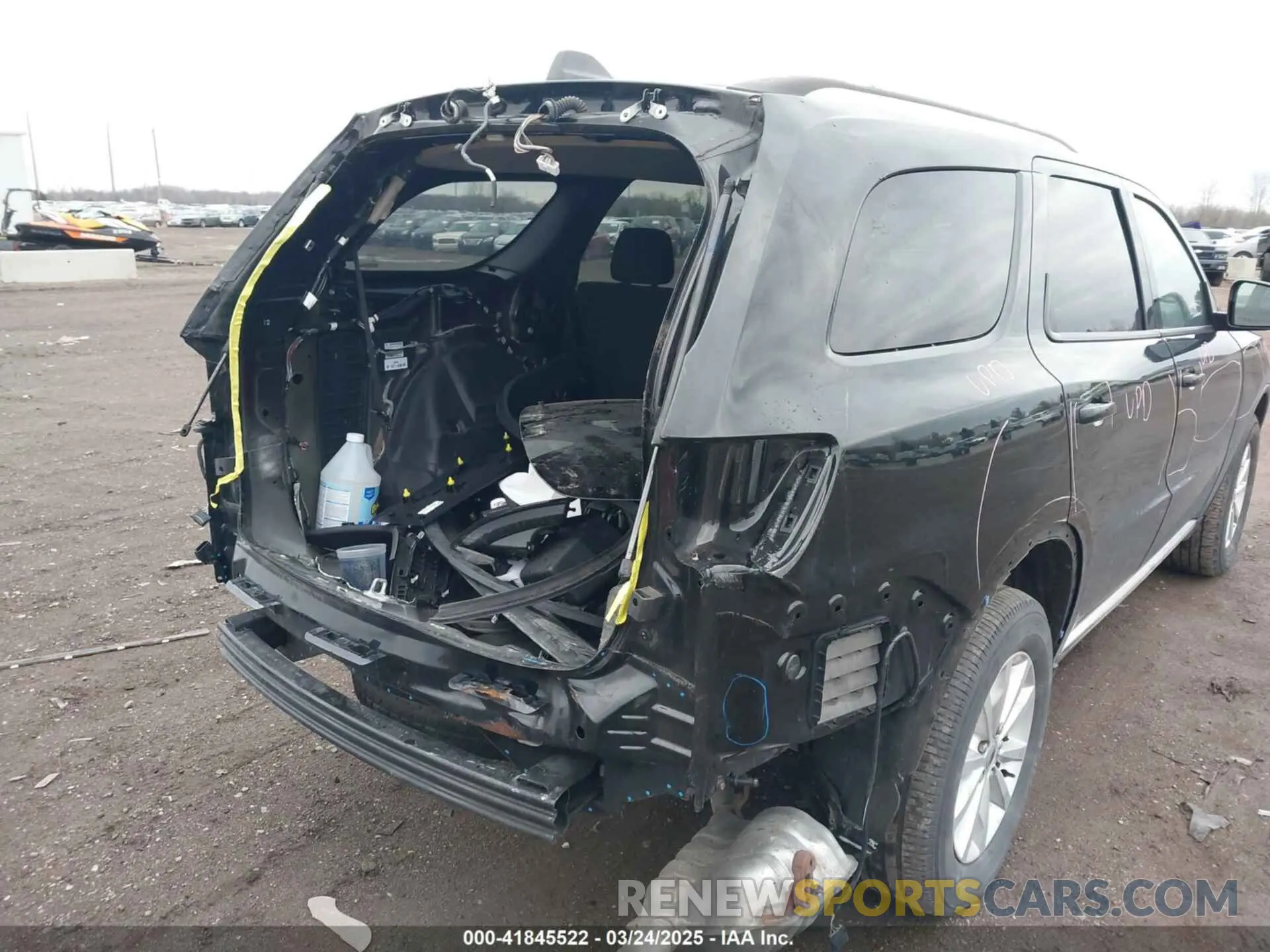6 Фотография поврежденного автомобиля 1C4RDJAGXNC185628 DODGE DURANGO 2022
