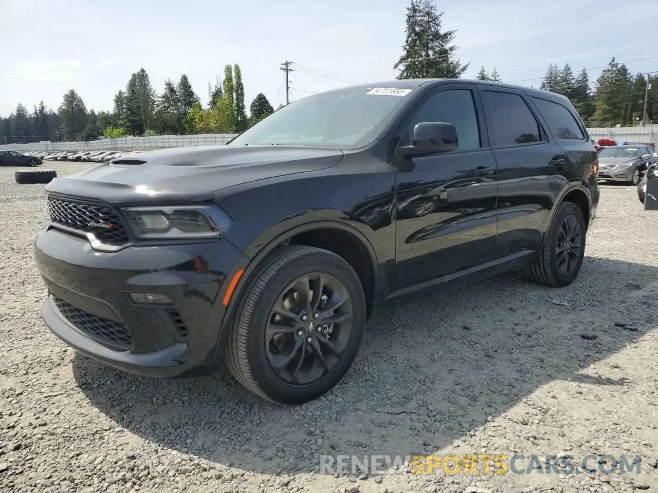 1 Photograph of a damaged car 1C4RDJDG0NC217191 DODGE DURANGO 2022