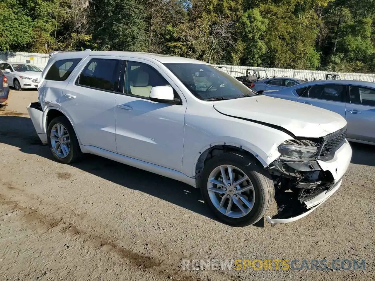 4 Photograph of a damaged car 1C4RDJDG4NC205948 DODGE DURANGO 2022