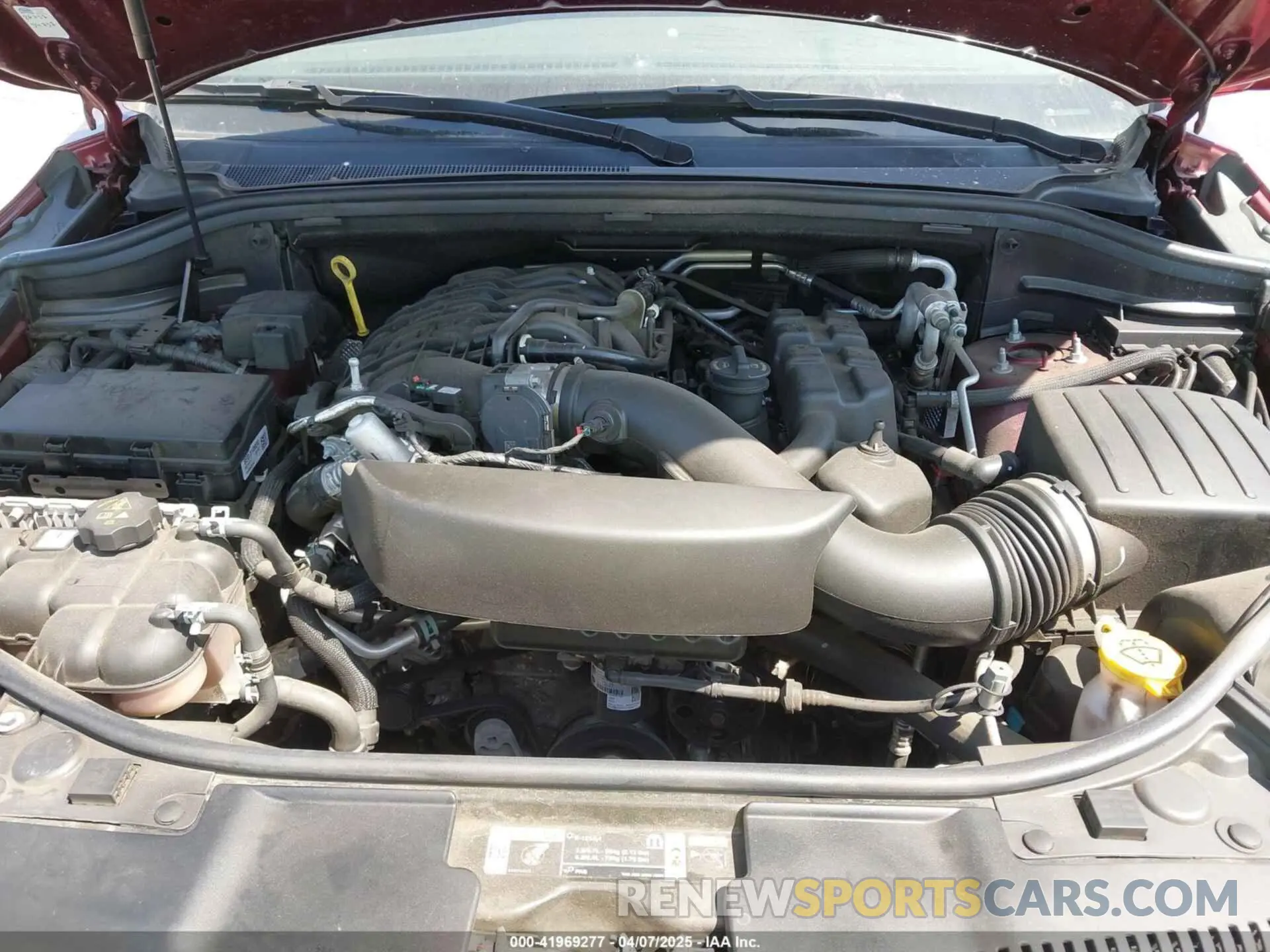 10 Photograph of a damaged car 1C4RDJDG4NC218747 DODGE DURANGO 2022