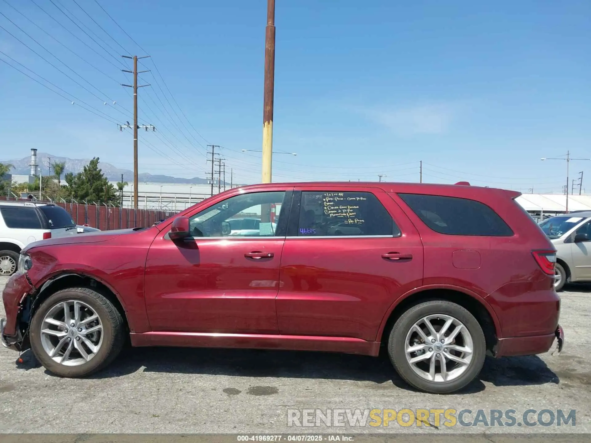 14 Photograph of a damaged car 1C4RDJDG4NC218747 DODGE DURANGO 2022