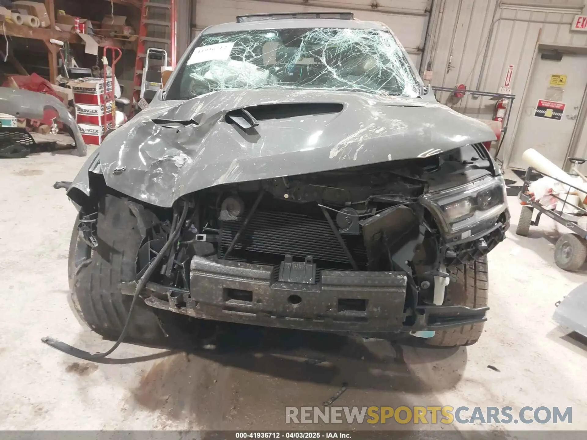6 Photograph of a damaged car 1C4RDJDG6NC212352 DODGE DURANGO 2022