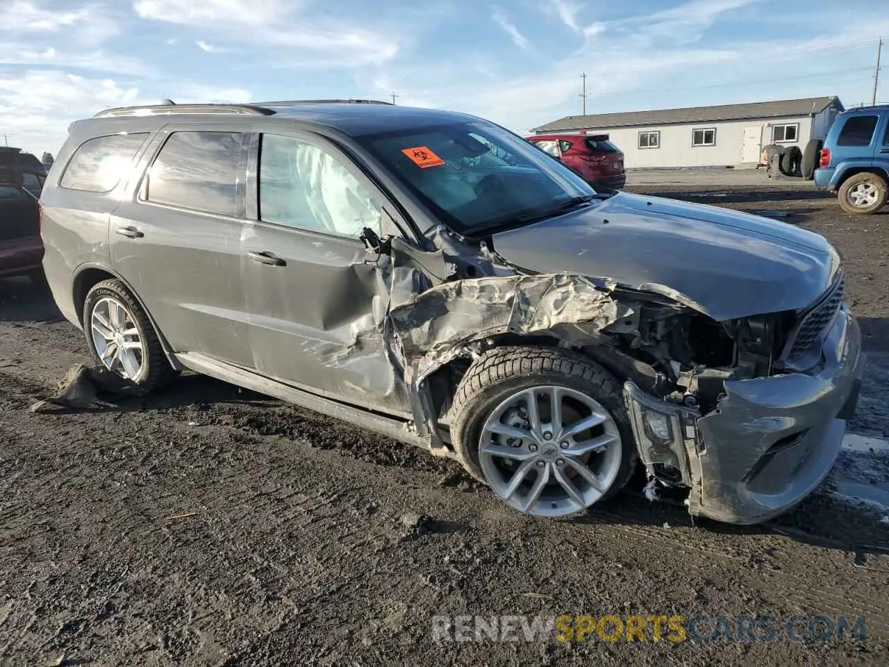 4 Фотография поврежденного автомобиля 1C4RDJDG6NC215672 DODGE DURANGO 2022
