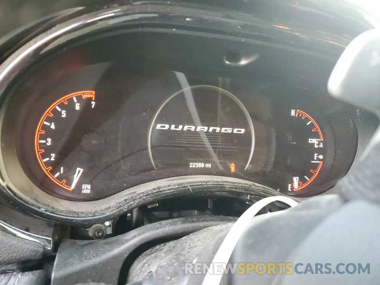 9 Фотография поврежденного автомобиля 1C4RDJDG6NC215672 DODGE DURANGO 2022