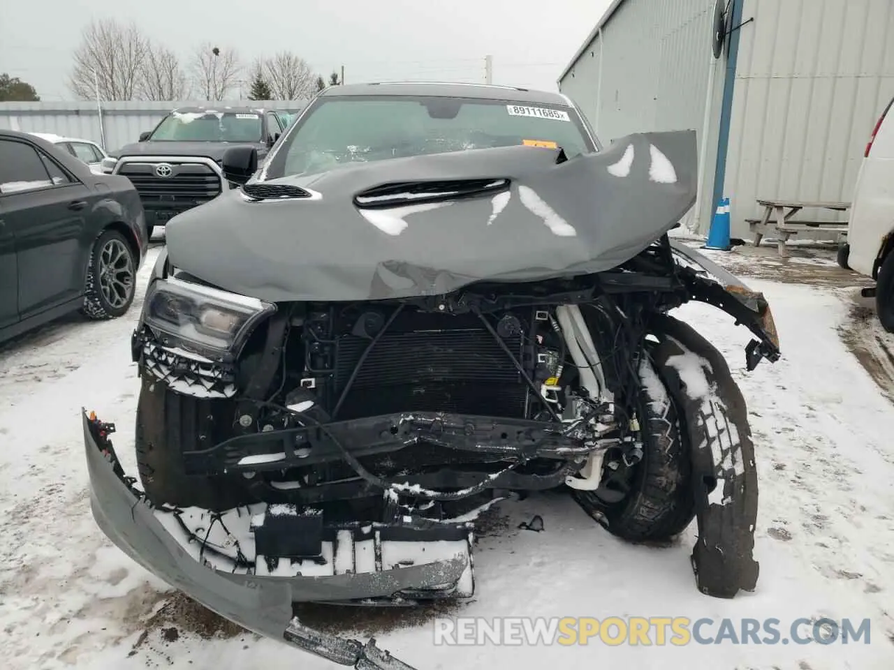 5 Фотография поврежденного автомобиля 1C4RDJDG8NC183274 DODGE DURANGO 2022