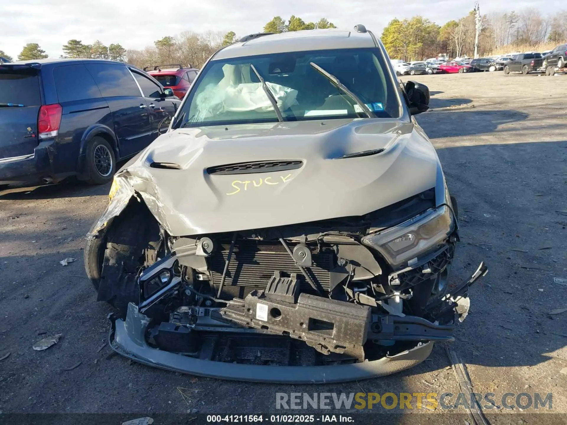 12 Photograph of a damaged car 1C4RDJDG9NC211082 DODGE DURANGO 2022