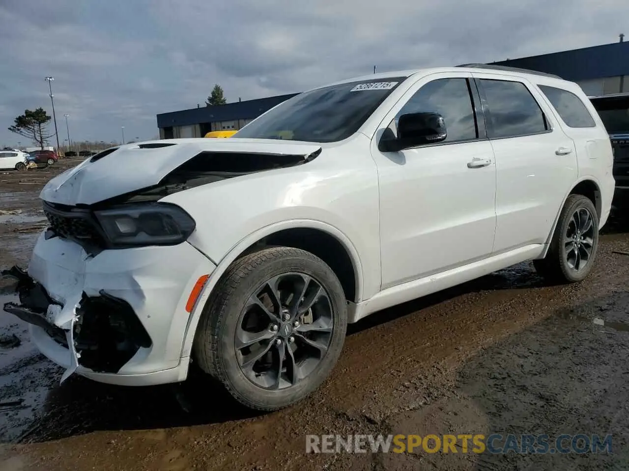 1 Photograph of a damaged car 1C4RDJDGXNC212631 DODGE DURANGO 2022