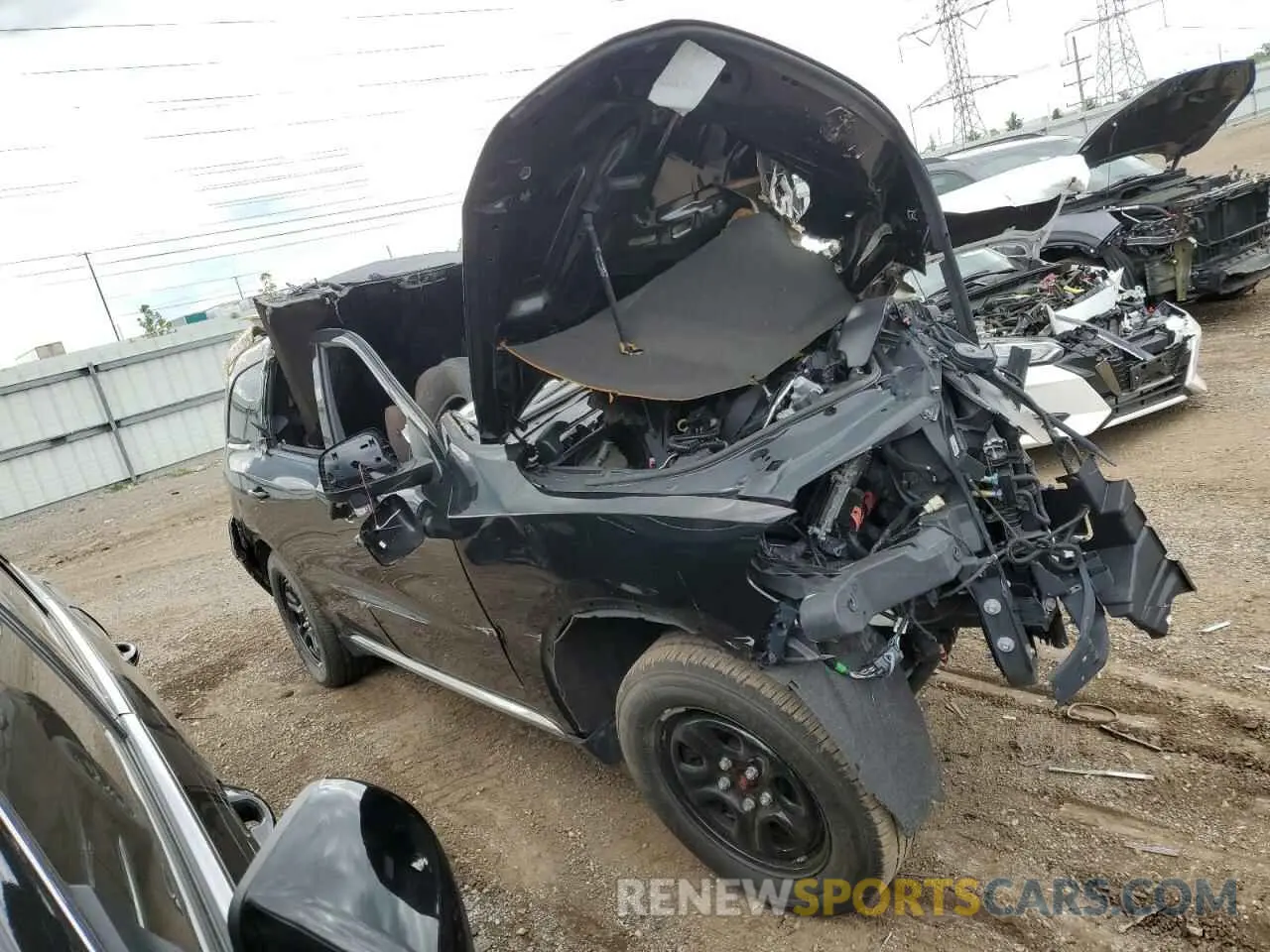 4 Photograph of a damaged car 1C4RDJFG4NC136613 DODGE DURANGO 2022