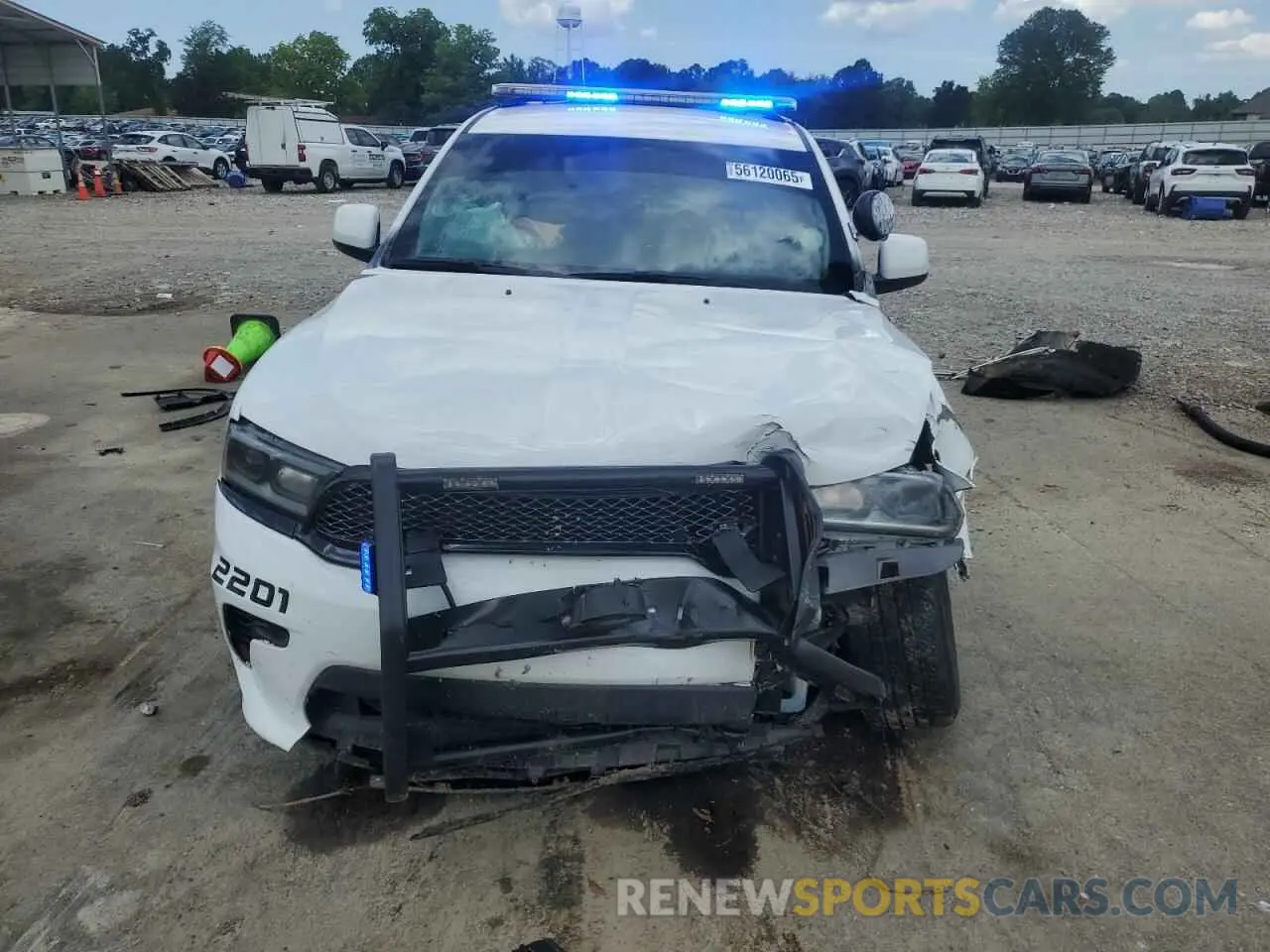 5 Фотография поврежденного автомобиля 1C4RDJFG9NC184088 DODGE DURANGO 2022