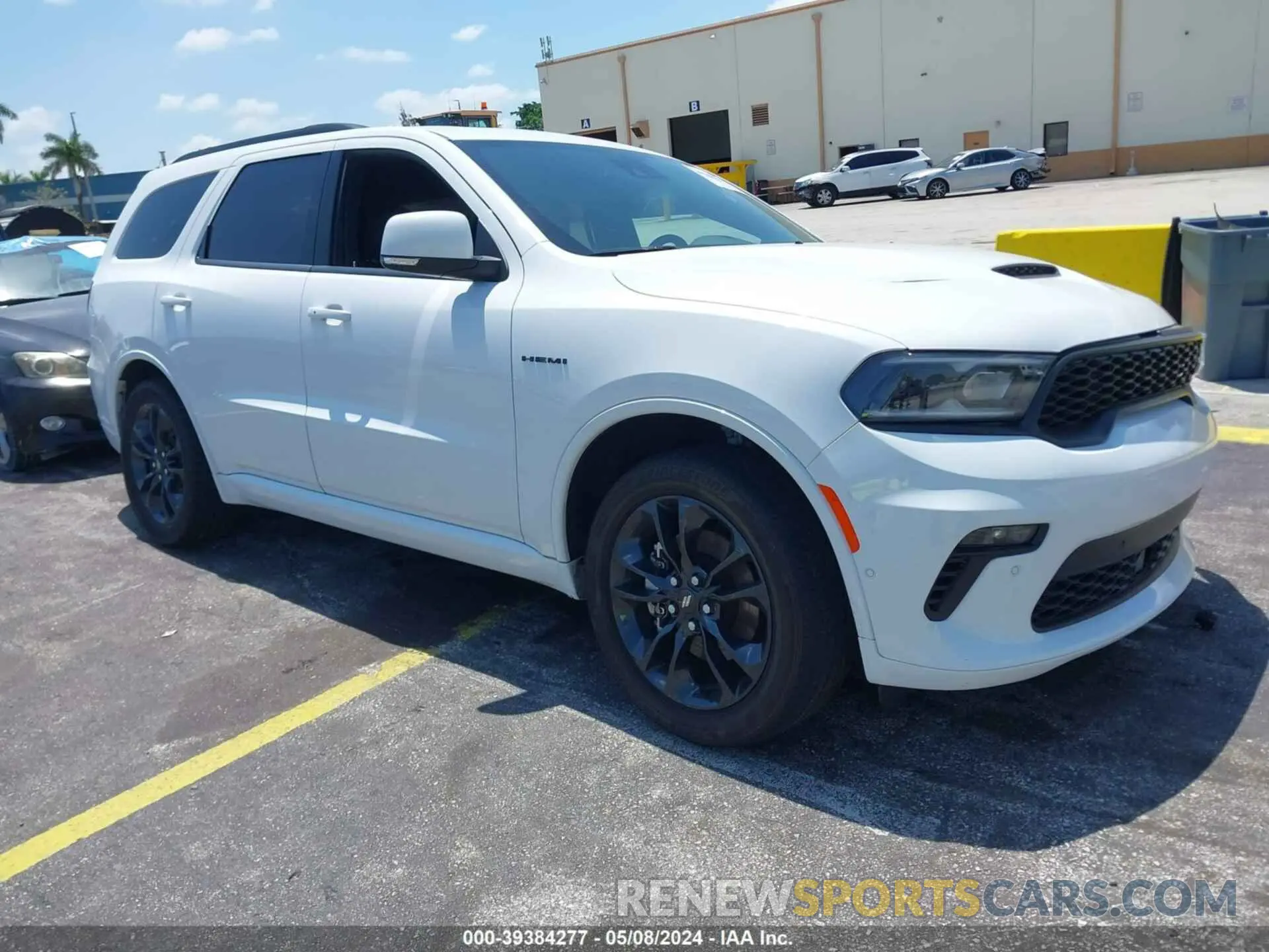 1 Фотография поврежденного автомобиля 1C4SDHCT0NC229124 DODGE DURANGO 2022