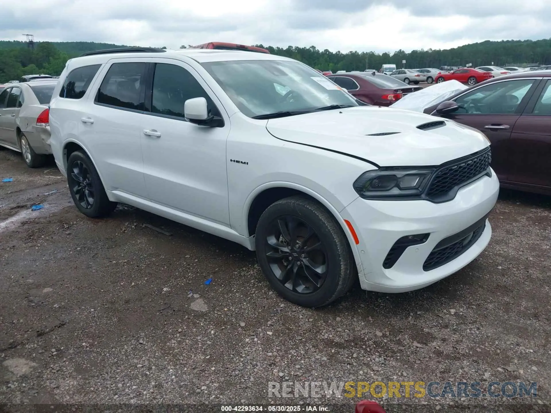 1 Фотография поврежденного автомобиля 1C4SDHCT1NC229858 DODGE DURANGO 2022