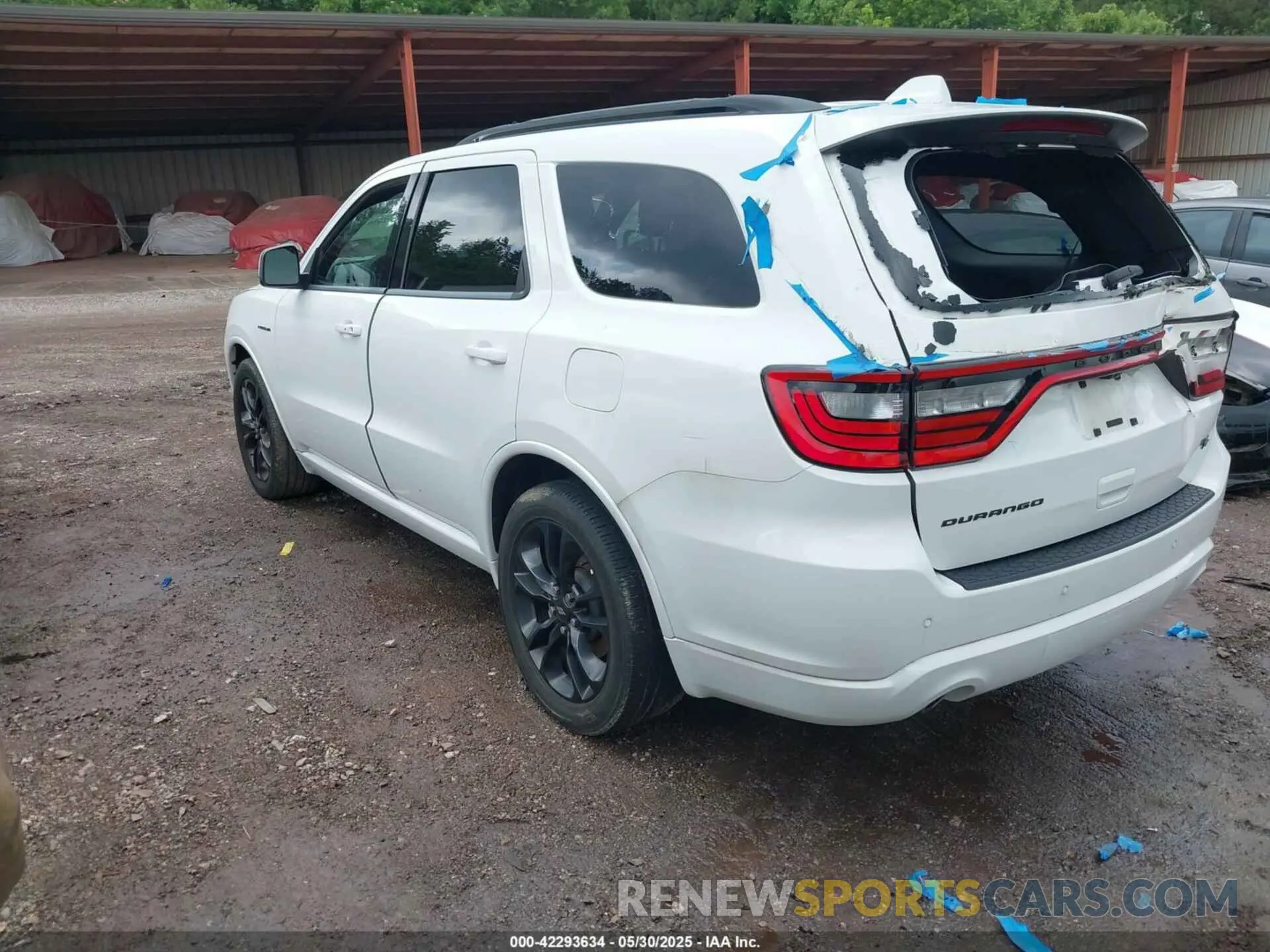 3 Фотография поврежденного автомобиля 1C4SDHCT1NC229858 DODGE DURANGO 2022