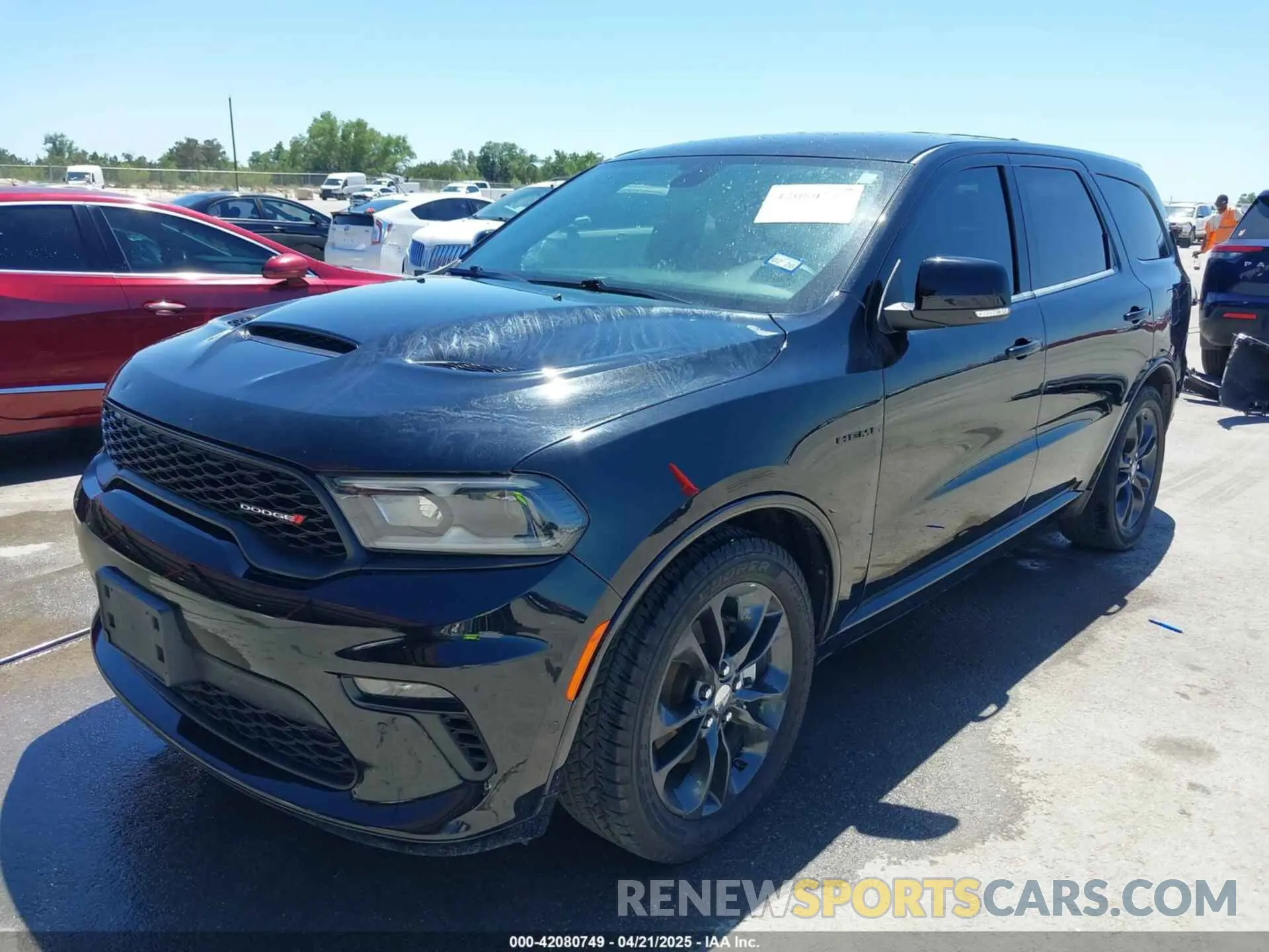 2 Фотография поврежденного автомобиля 1C4SDHCT5NC209838 DODGE DURANGO 2022