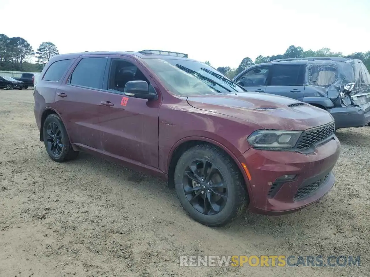 4 Фотография поврежденного автомобиля 1C4SDHCT9NC203590 DODGE DURANGO 2022