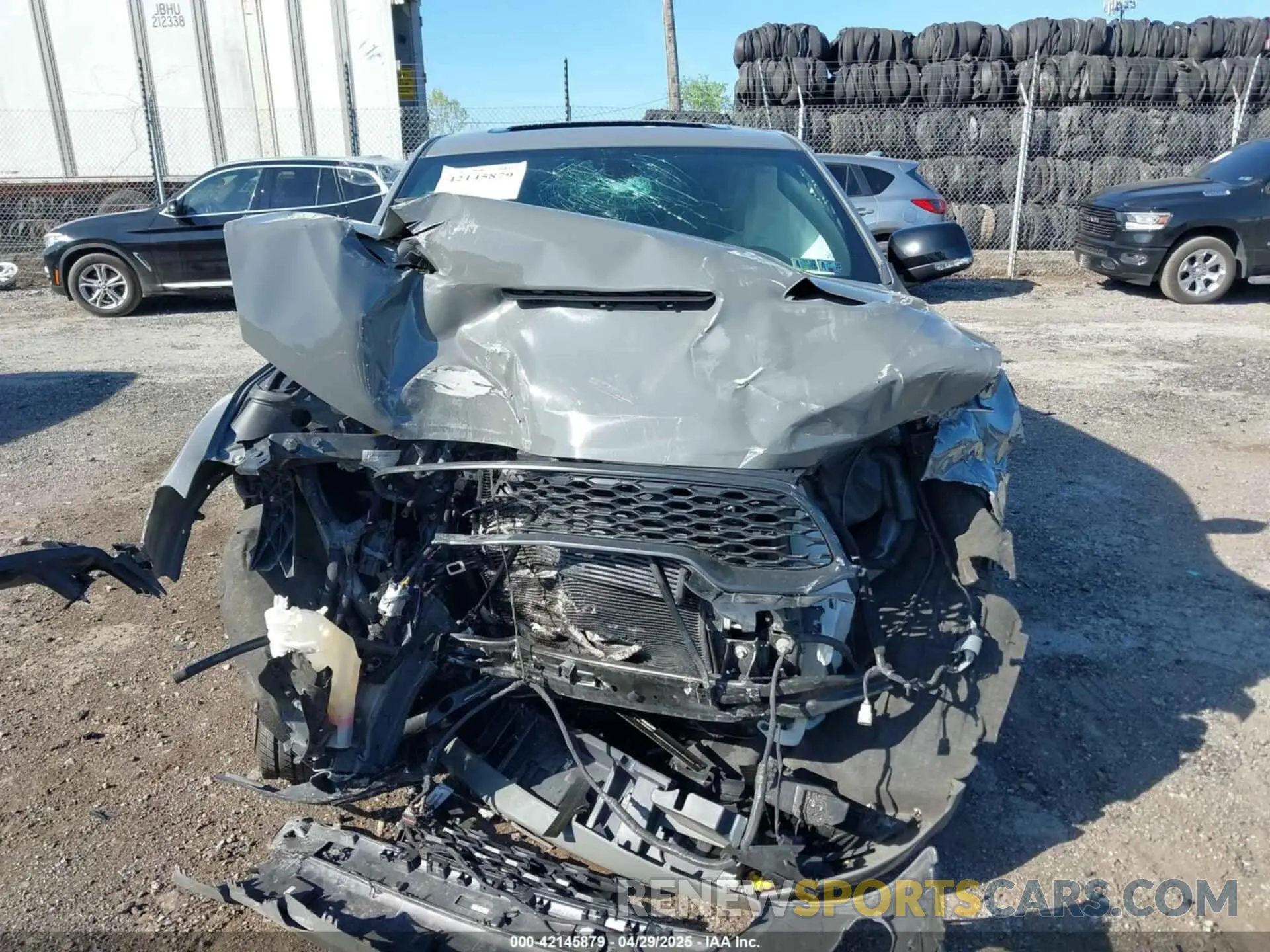11 Photograph of a damaged car 1C4SDHCT9NC217926 DODGE DURANGO 2022