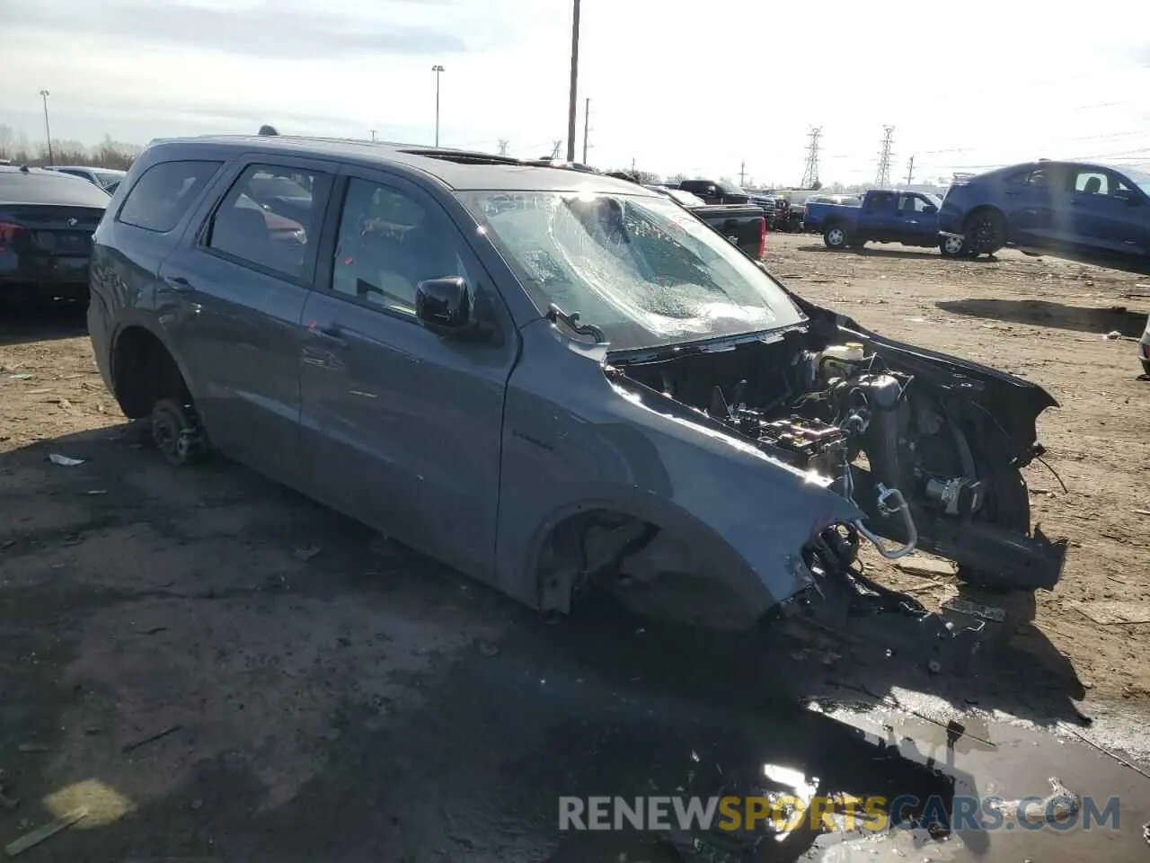 4 Фотография поврежденного автомобиля 1C4SDJCT1NC193418 DODGE DURANGO 2022