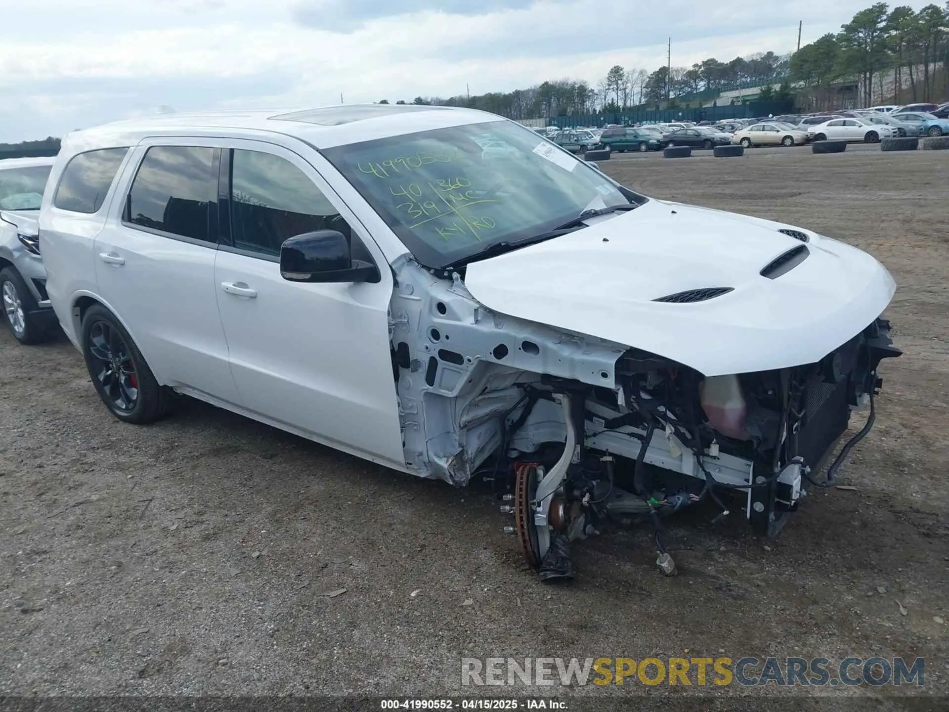 1 Фотография поврежденного автомобиля 1C4SDJCT1NC223078 DODGE DURANGO 2022