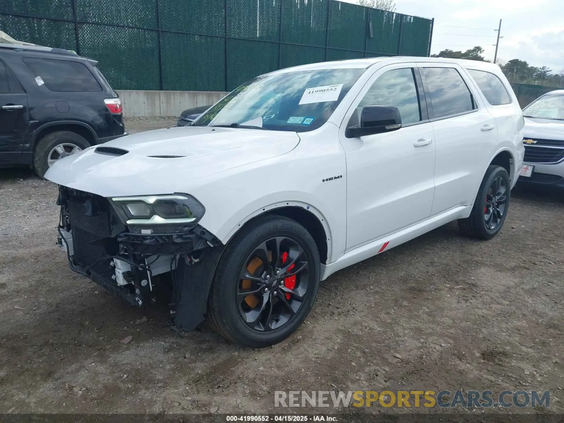 2 Фотография поврежденного автомобиля 1C4SDJCT1NC223078 DODGE DURANGO 2022