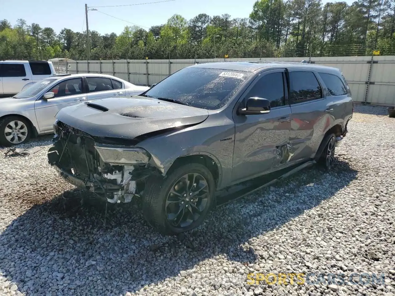 1 Фотография поврежденного автомобиля 1C4SDJCT4NC223141 DODGE DURANGO 2022