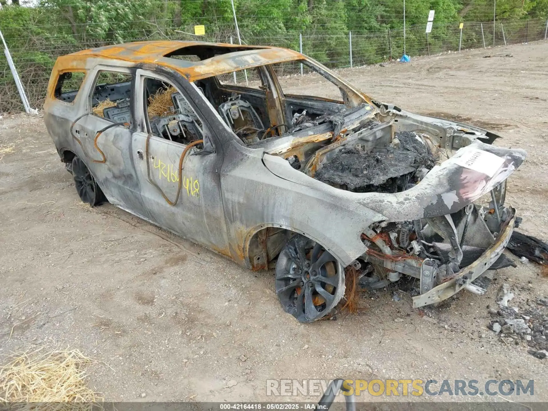1 Фотография поврежденного автомобиля 1C4SDJCT5NC215615 DODGE DURANGO 2022