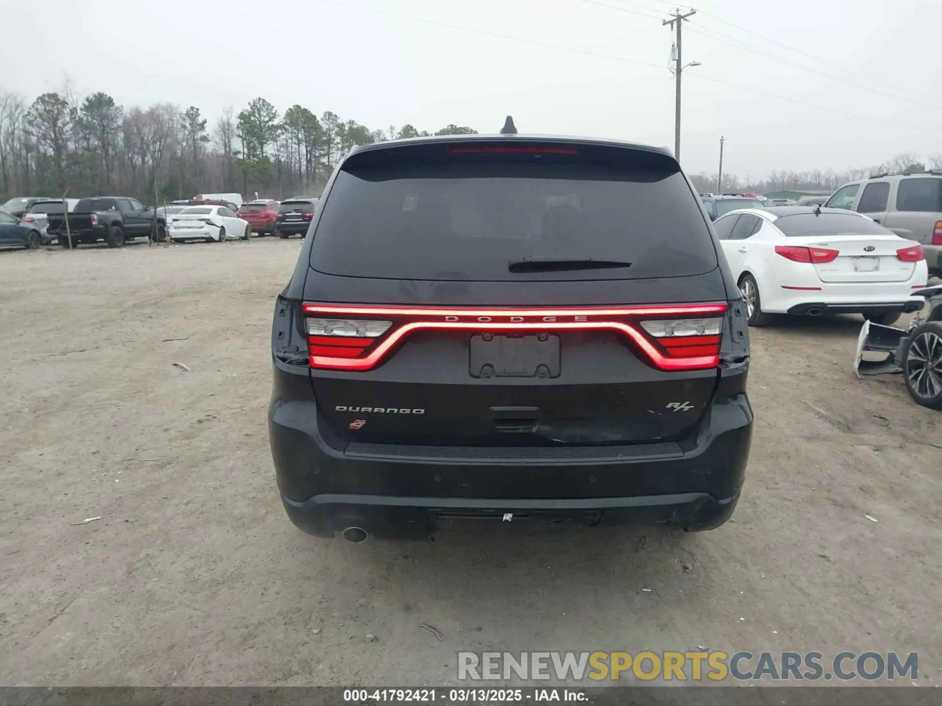 16 Photograph of a damaged car 1C4SDJCT6NC230513 DODGE DURANGO 2022
