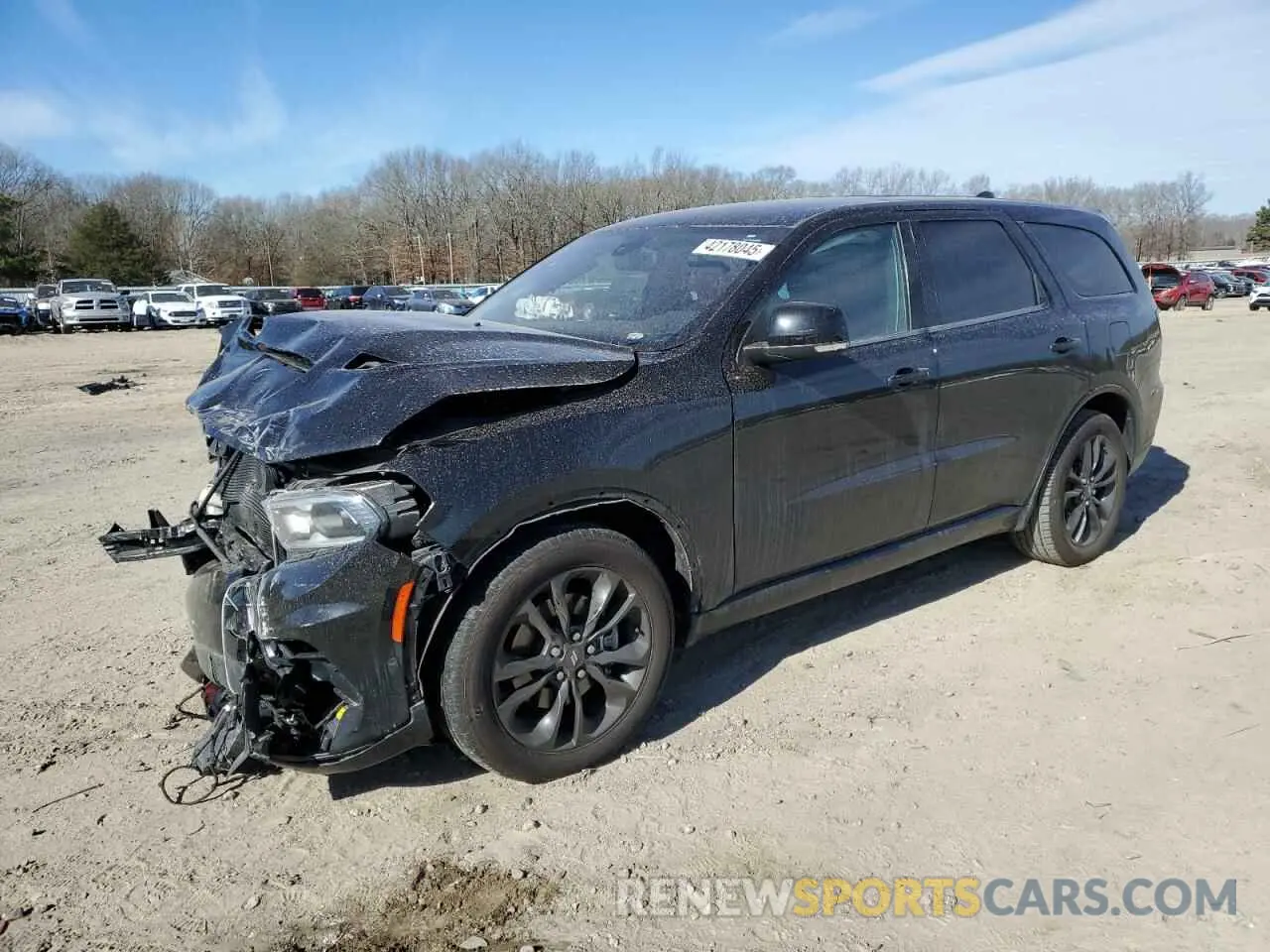1 Photograph of a damaged car 1C4SDJCT7NC217320 DODGE DURANGO 2022