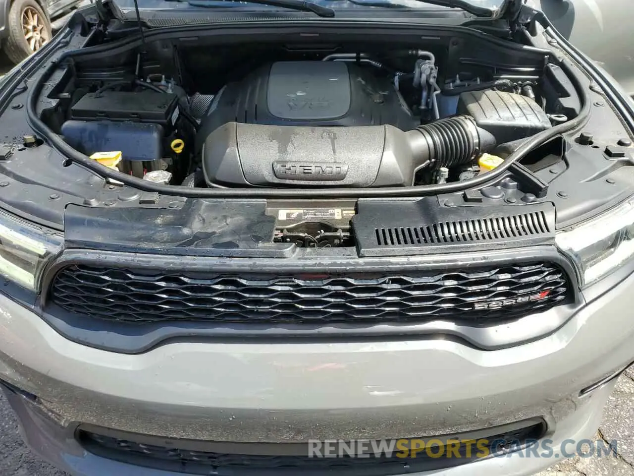 11 Фотография поврежденного автомобиля 1C4SDJCT7NC228009 DODGE DURANGO 2022