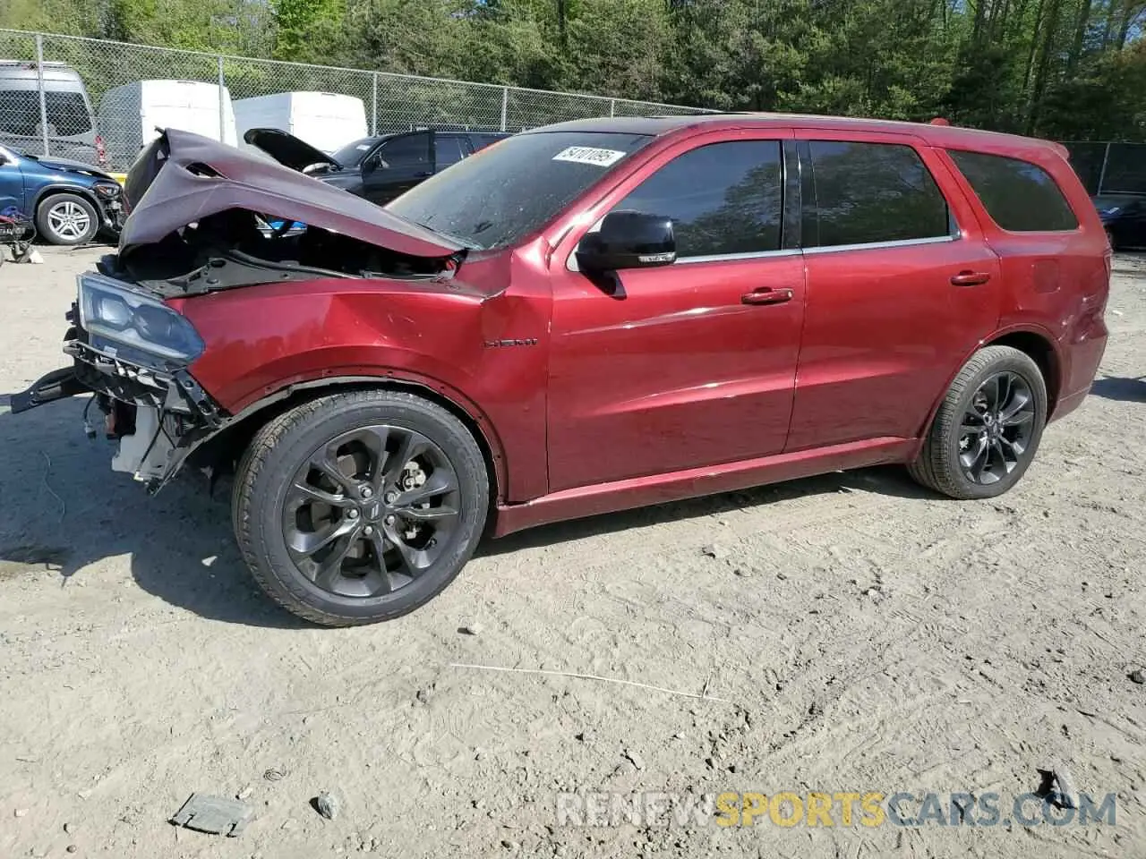 1 Photograph of a damaged car 1C4SDJCT8NC108297 DODGE DURANGO 2022