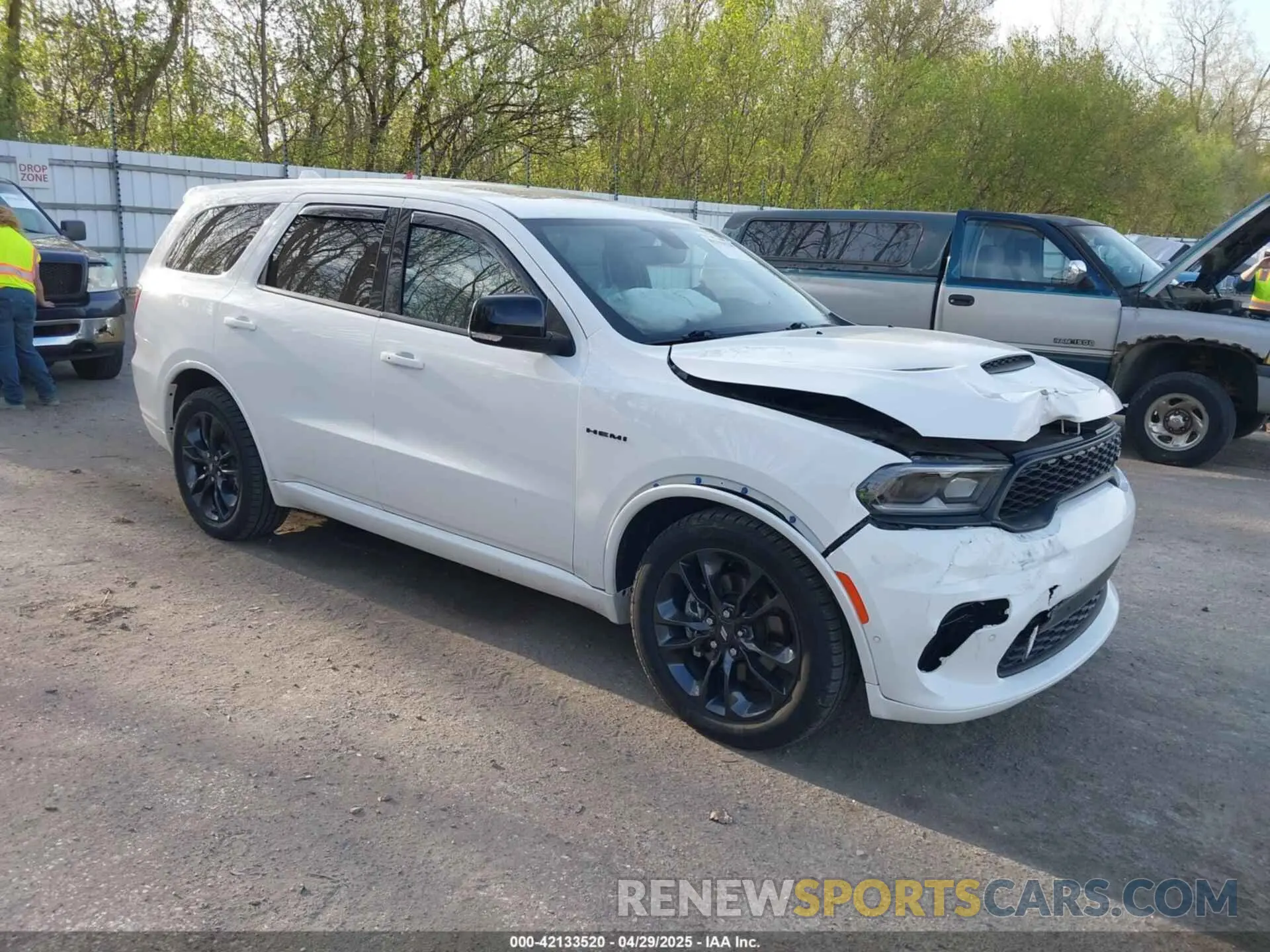 1 Photograph of a damaged car 1C4SDJCT8NC221294 DODGE DURANGO 2022