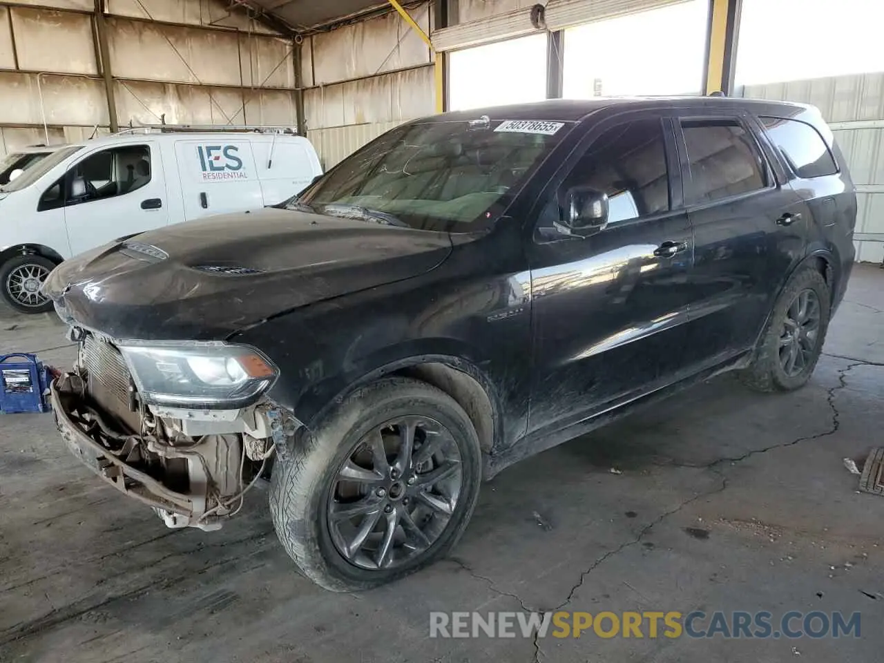 1 Фотография поврежденного автомобиля 1C4SDJCT8NC222218 DODGE DURANGO 2022