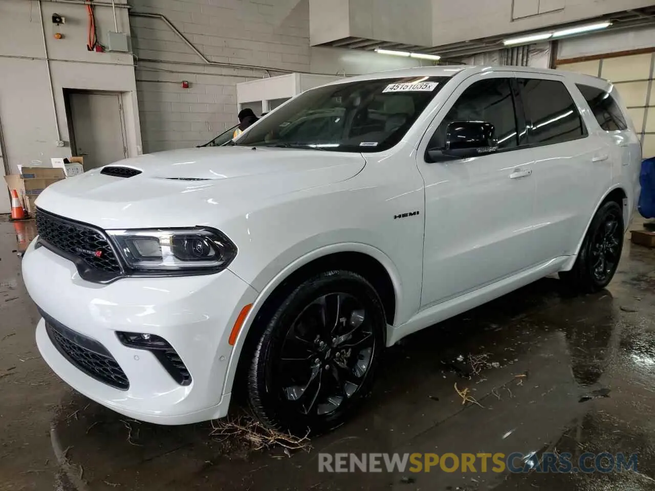 1 Photograph of a damaged car 1C4SDJCT9NC195532 DODGE DURANGO 2022