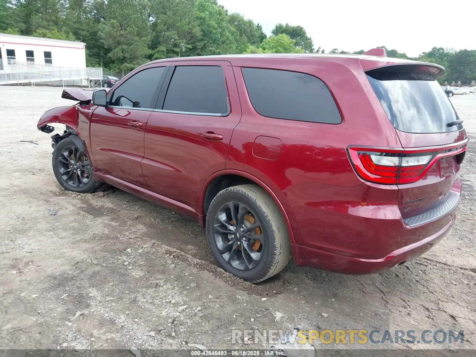 3 Фотография поврежденного автомобиля 1C4SDJCT9NC223099 DODGE DURANGO 2022