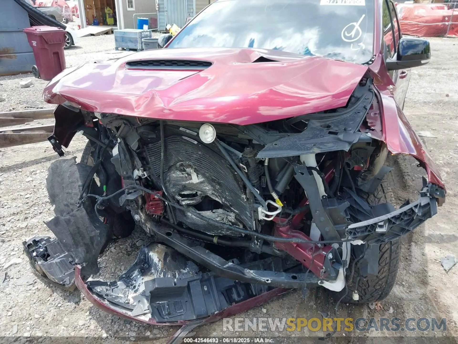 6 Фотография поврежденного автомобиля 1C4SDJCT9NC223099 DODGE DURANGO 2022